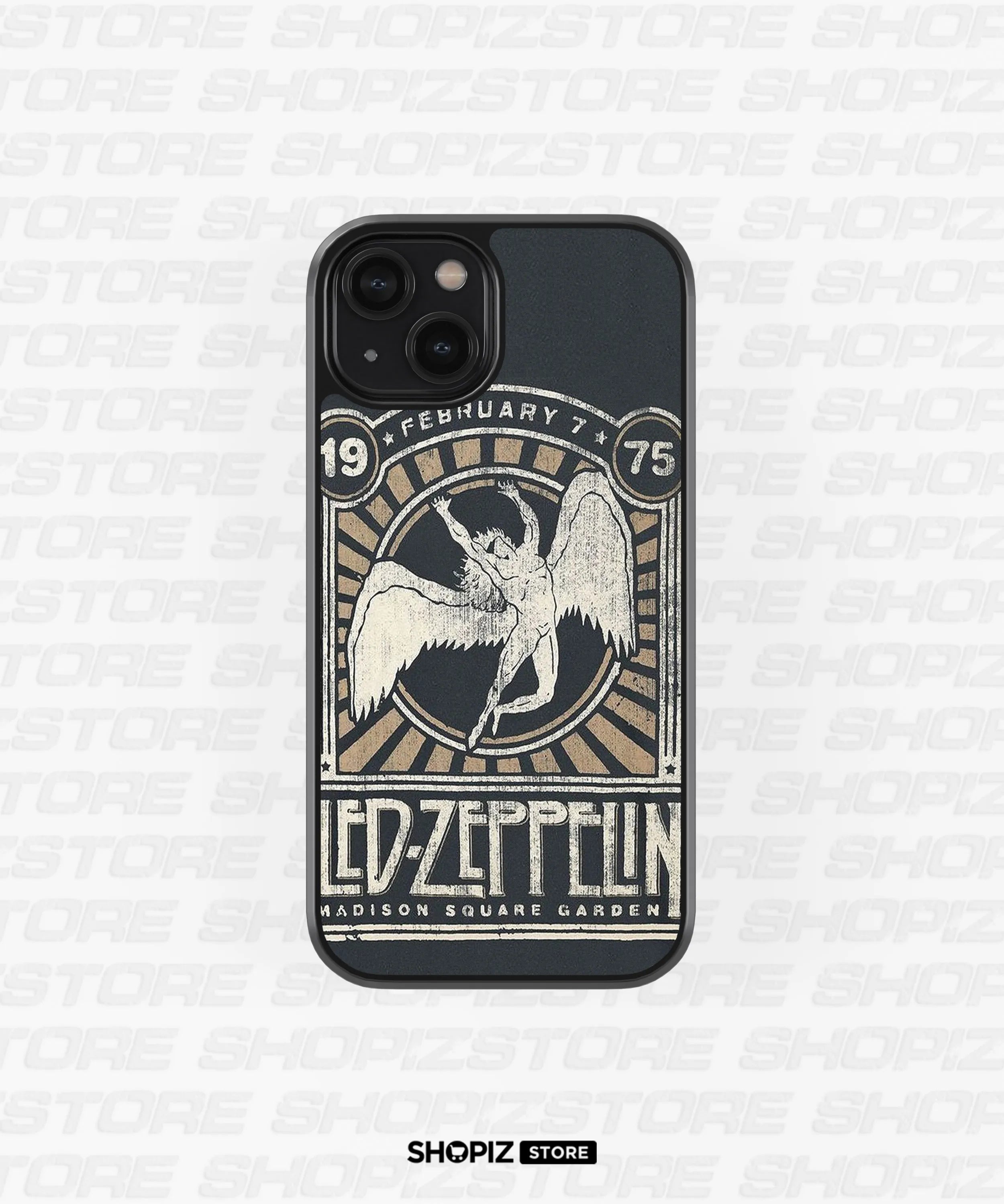 Led Zeppelin Glass Case