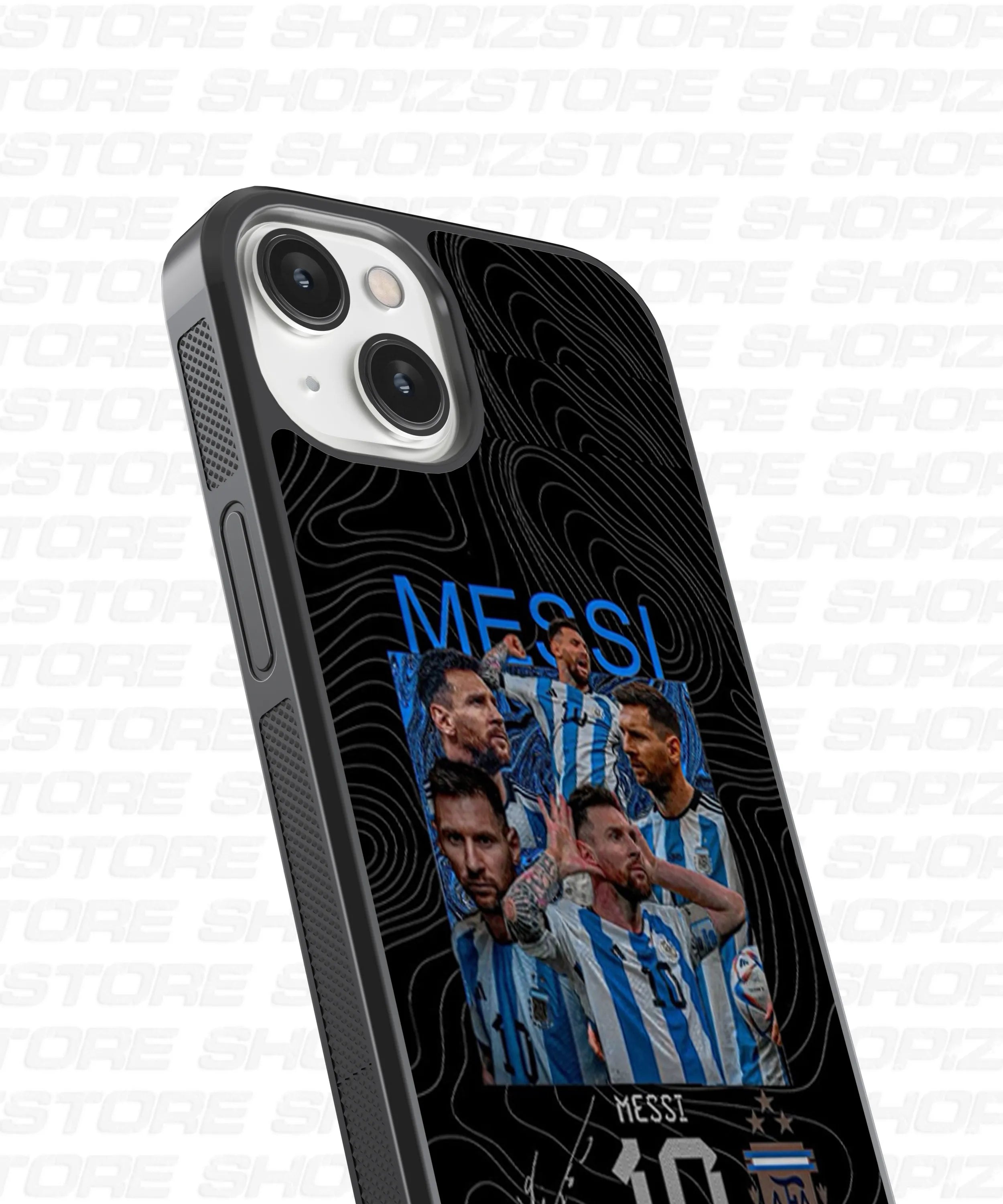 Lionel Messi 10 Glass Case