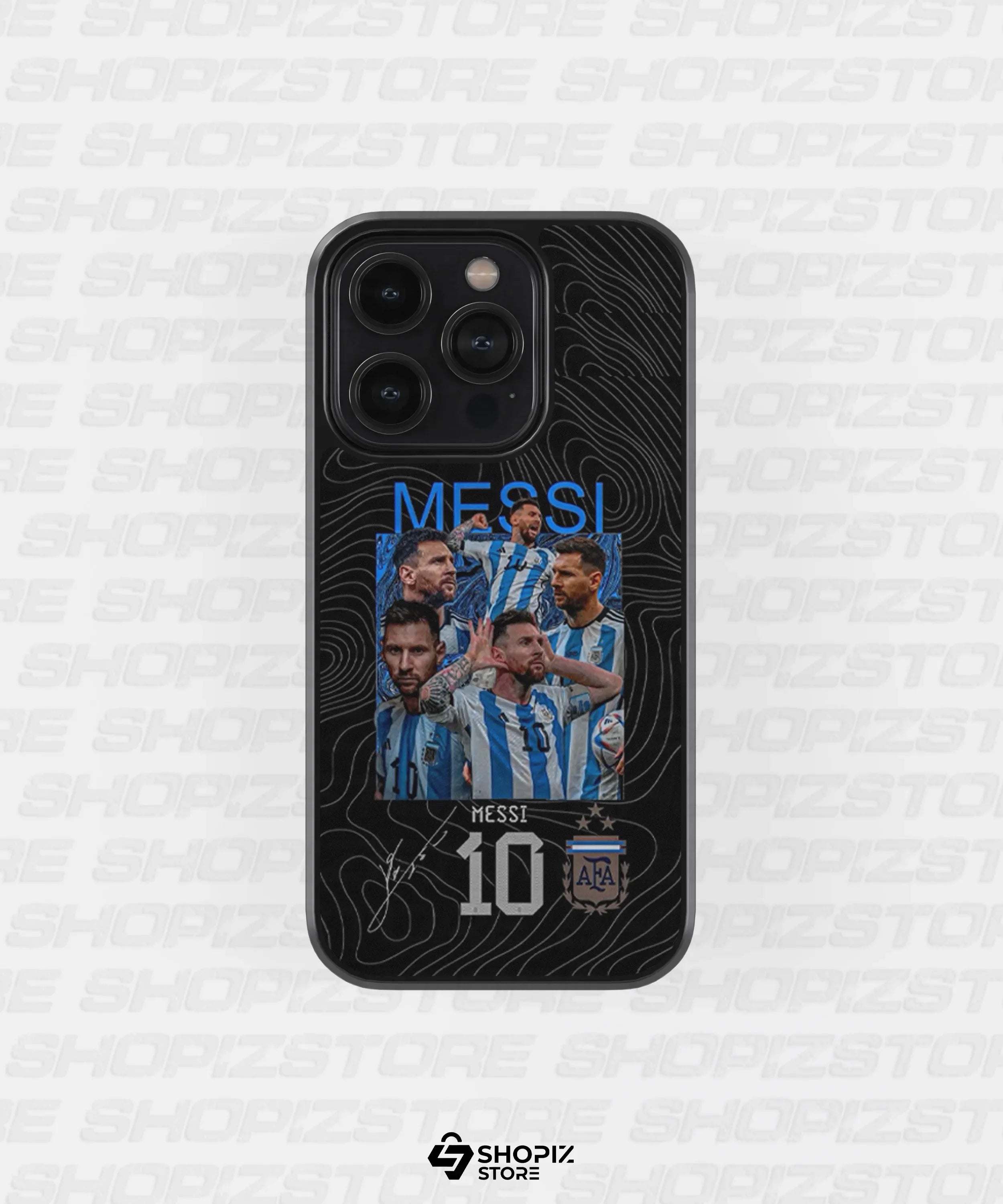 Lionel Messi 10 Metal Case