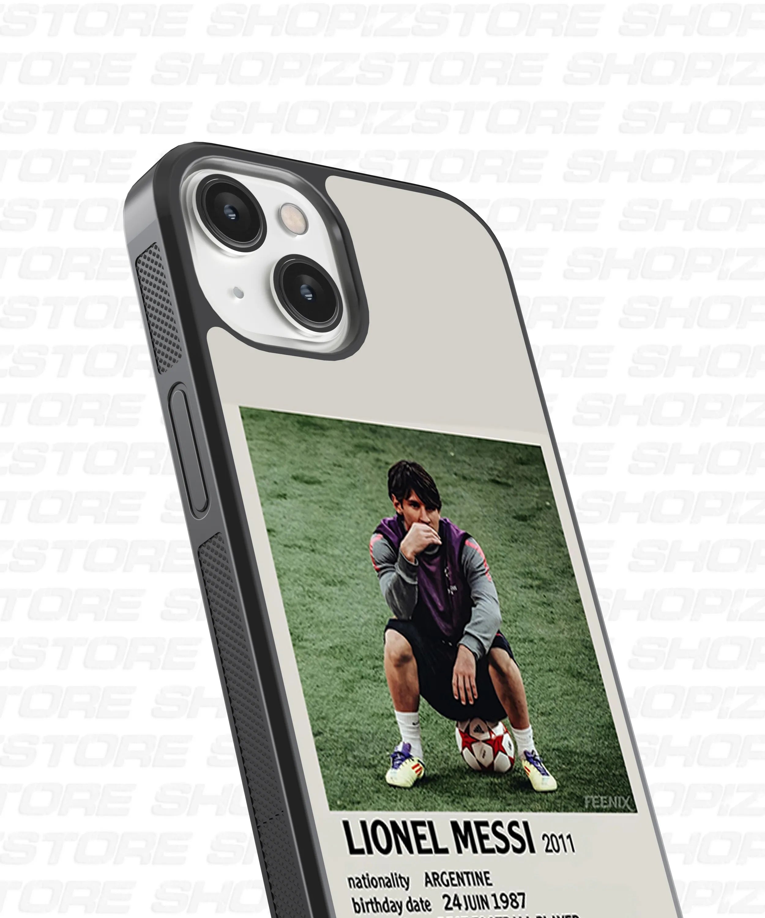 Lionel Messi 2011 Glass Case