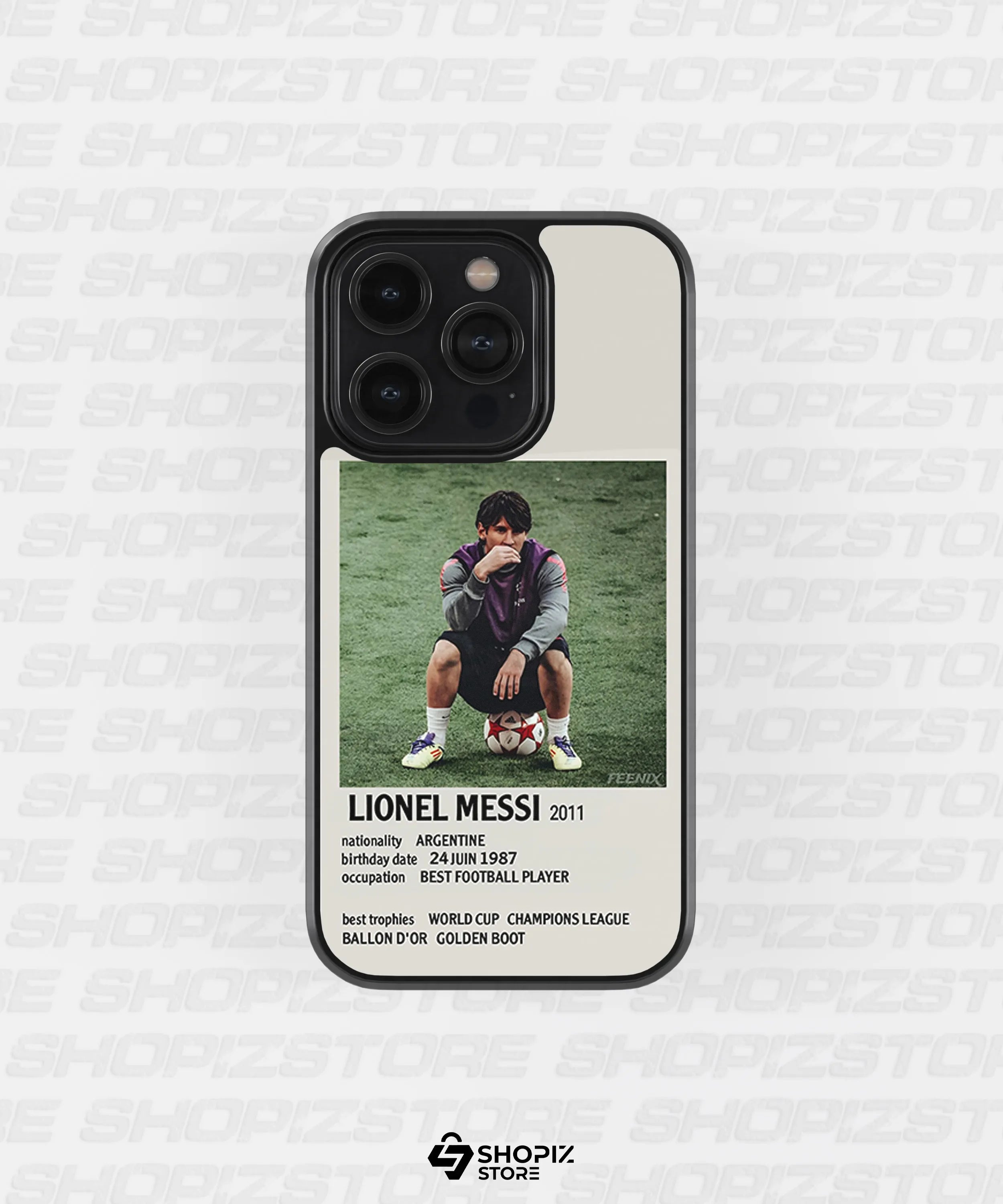 Lionel Messi 2011 Metal Case