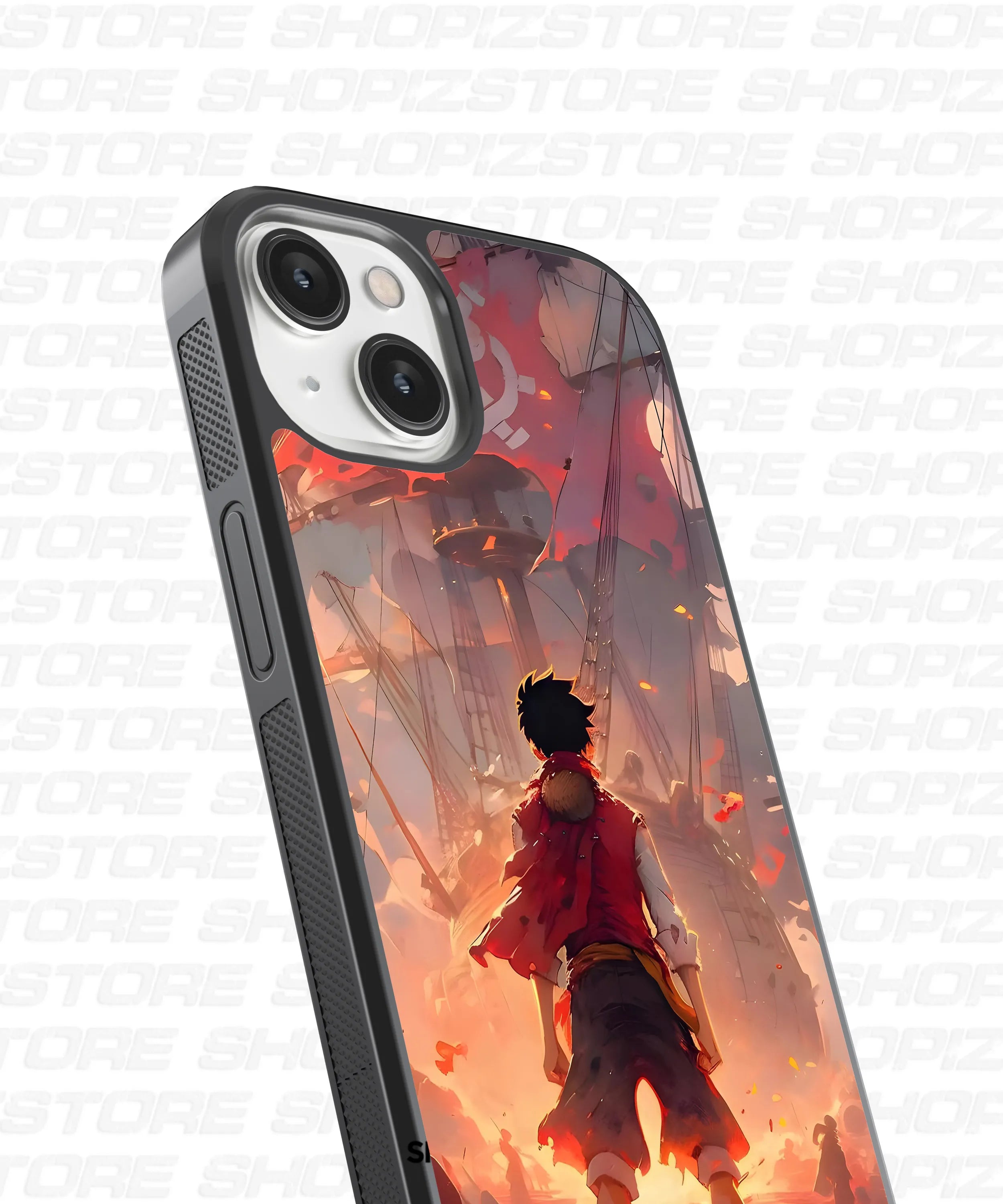 Luffy Glass Case