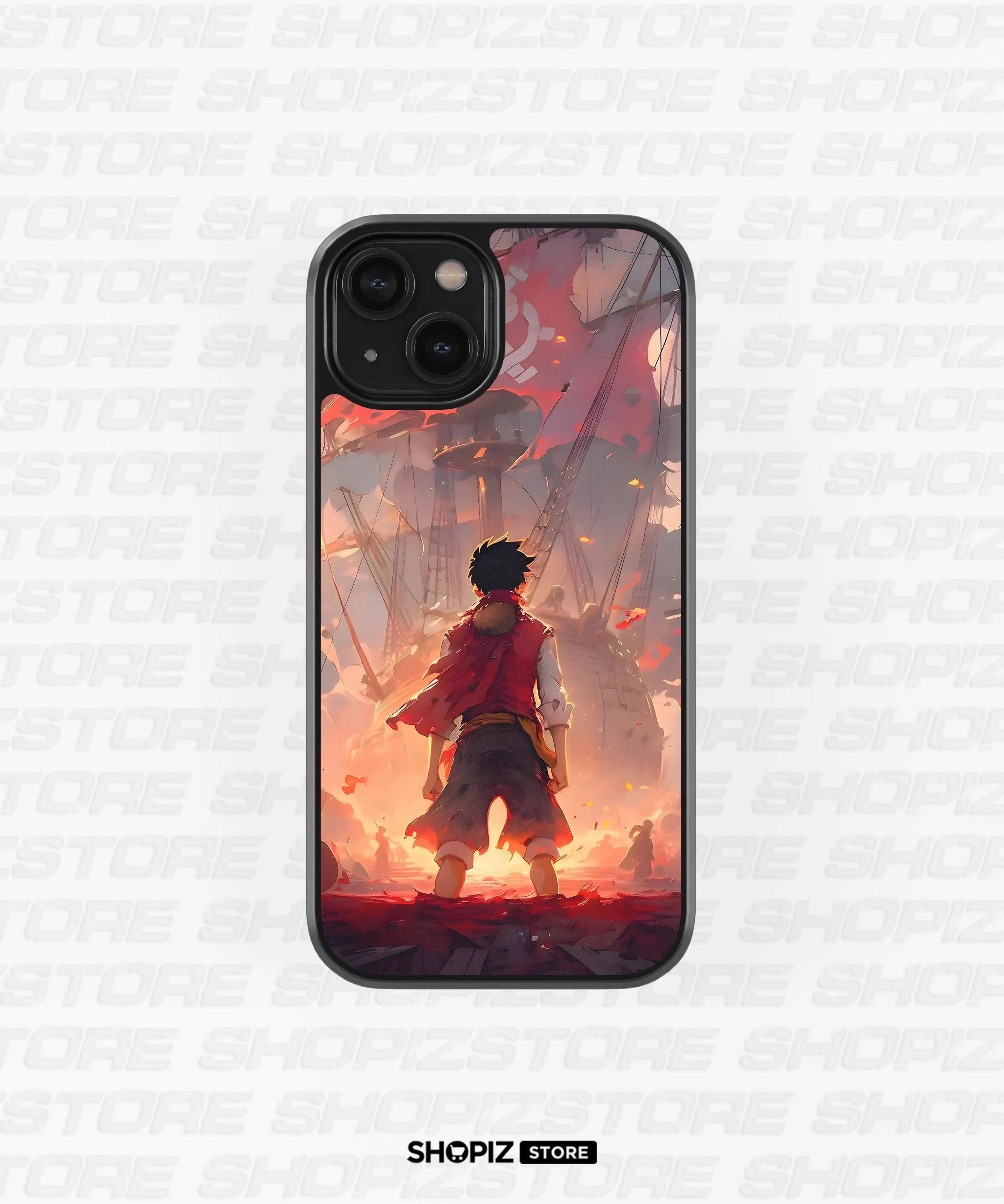 Luffy Glass Case