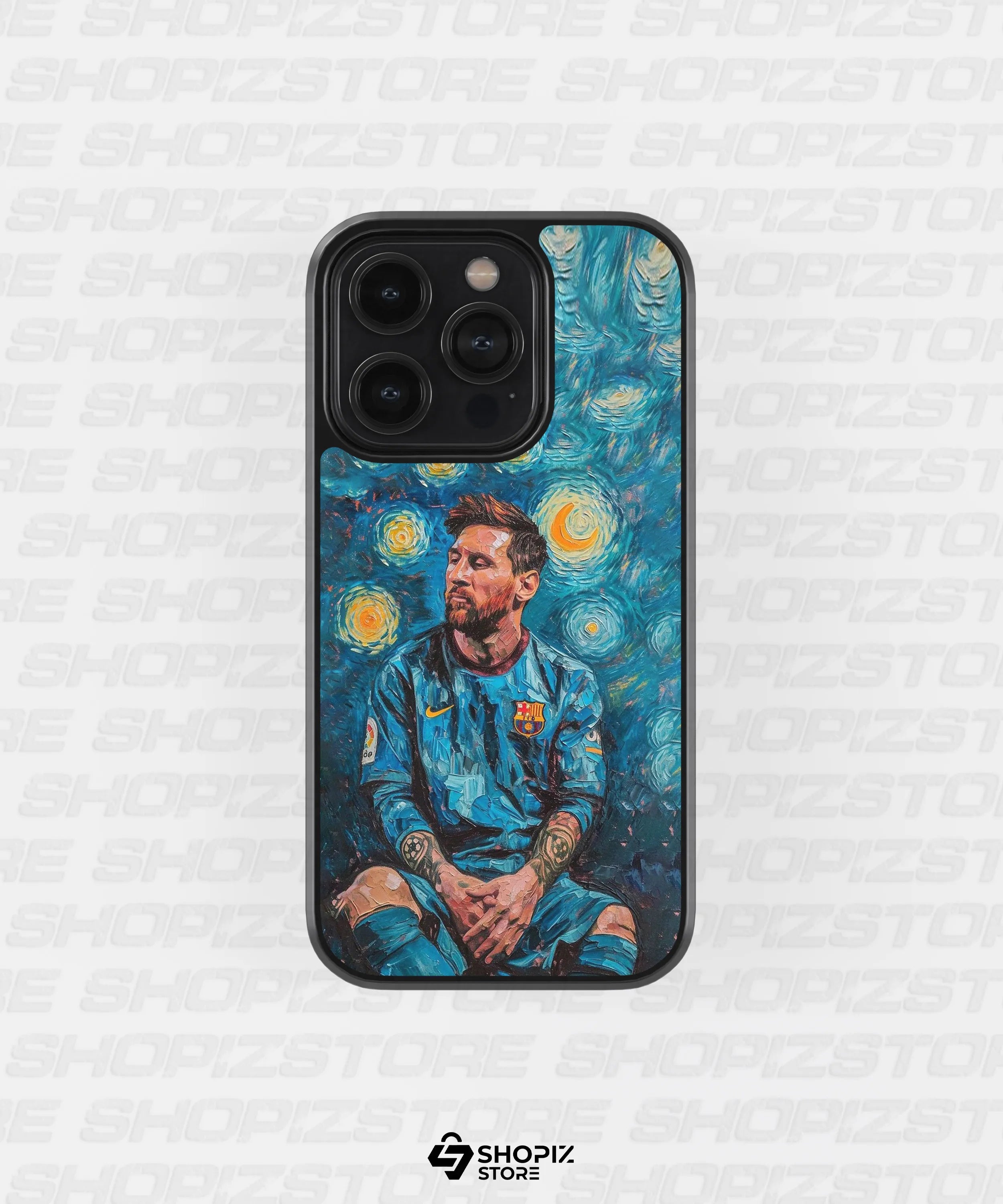 Messi Starry Night Metal Case