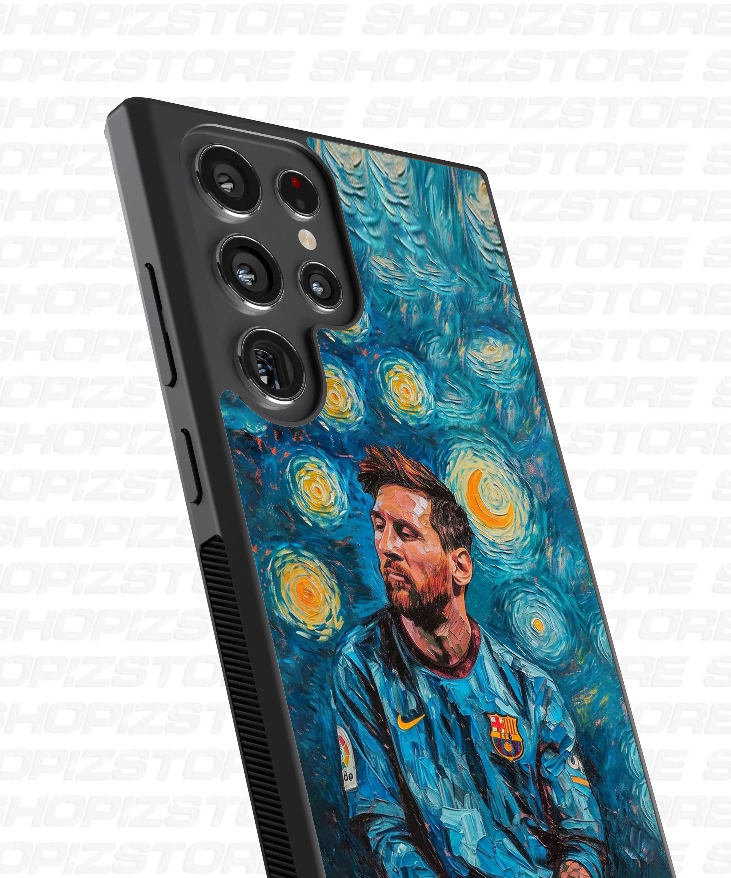 Messi Starry Night Metal Case