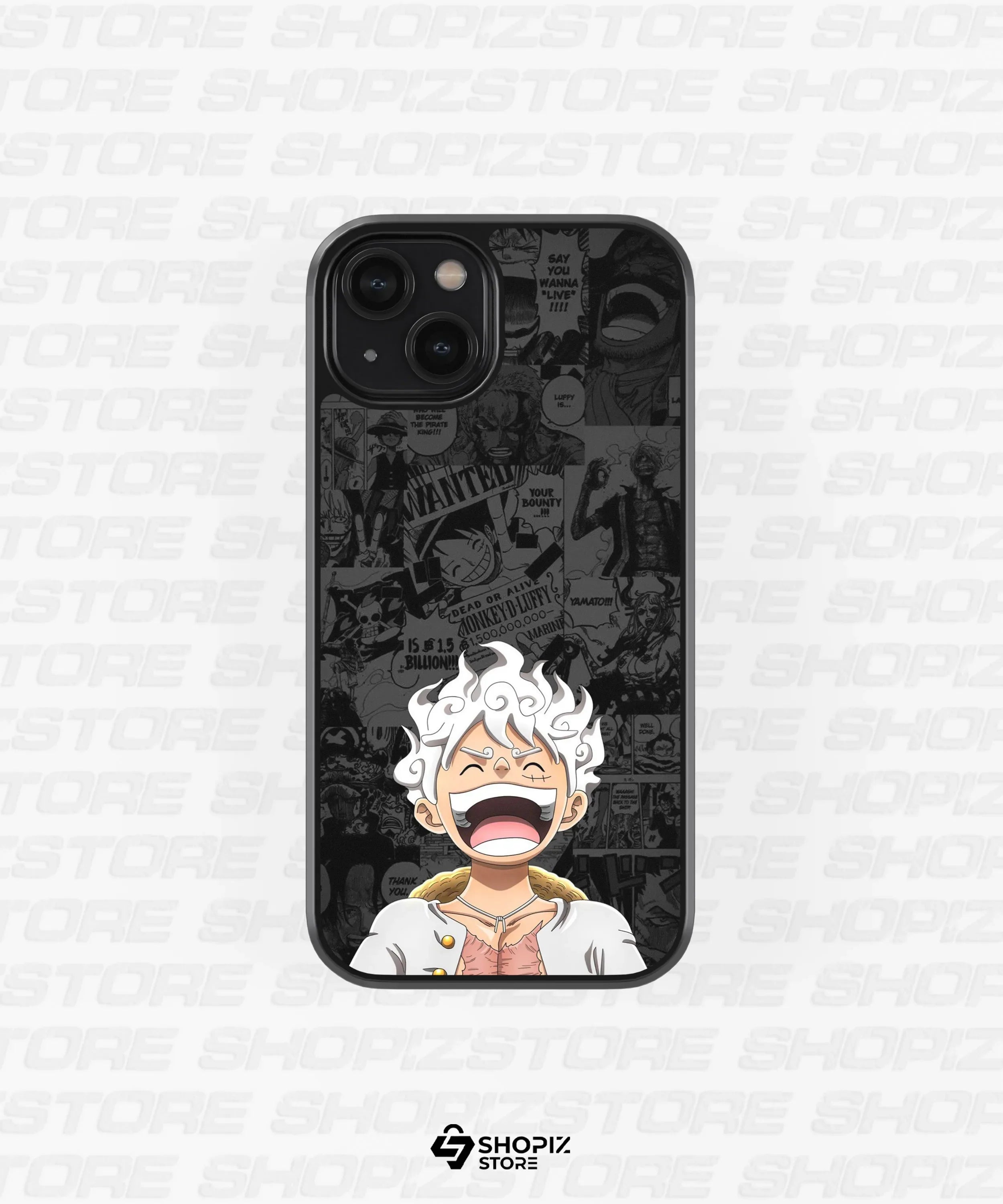 Monkey D Luffy-One Piece Glass Case