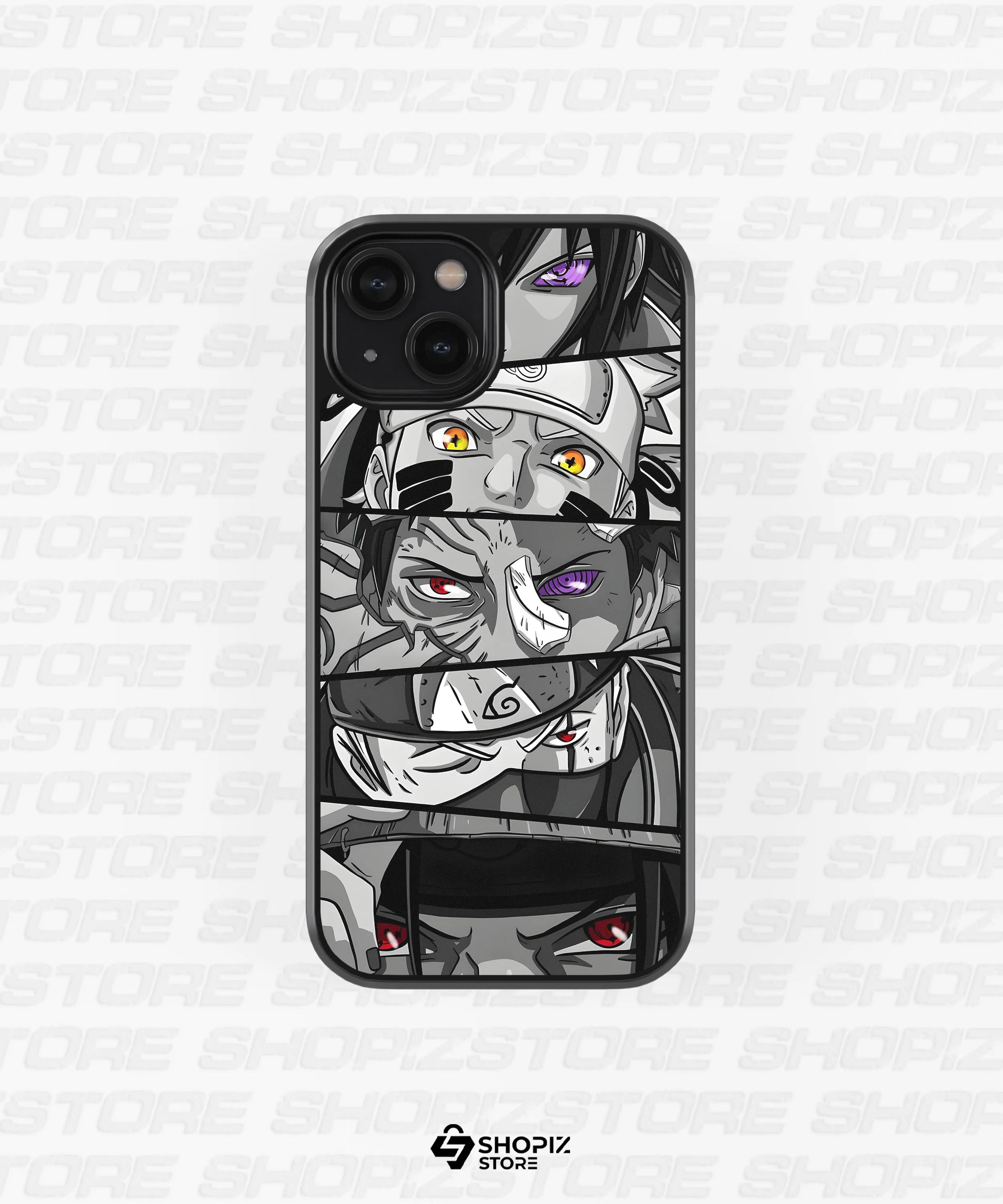 Naruto Eyes Glass Case