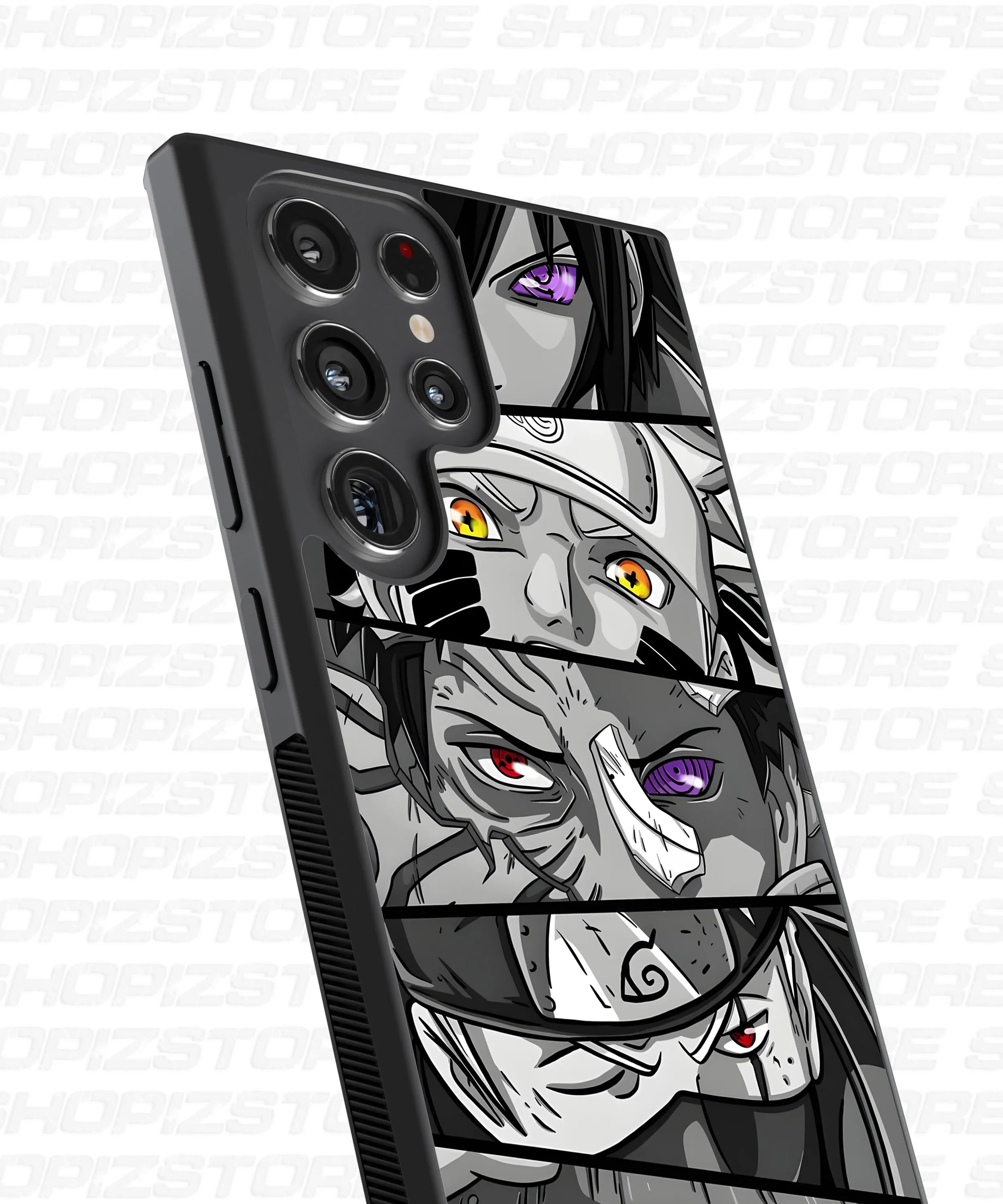 Naruto Eyes Metal Case