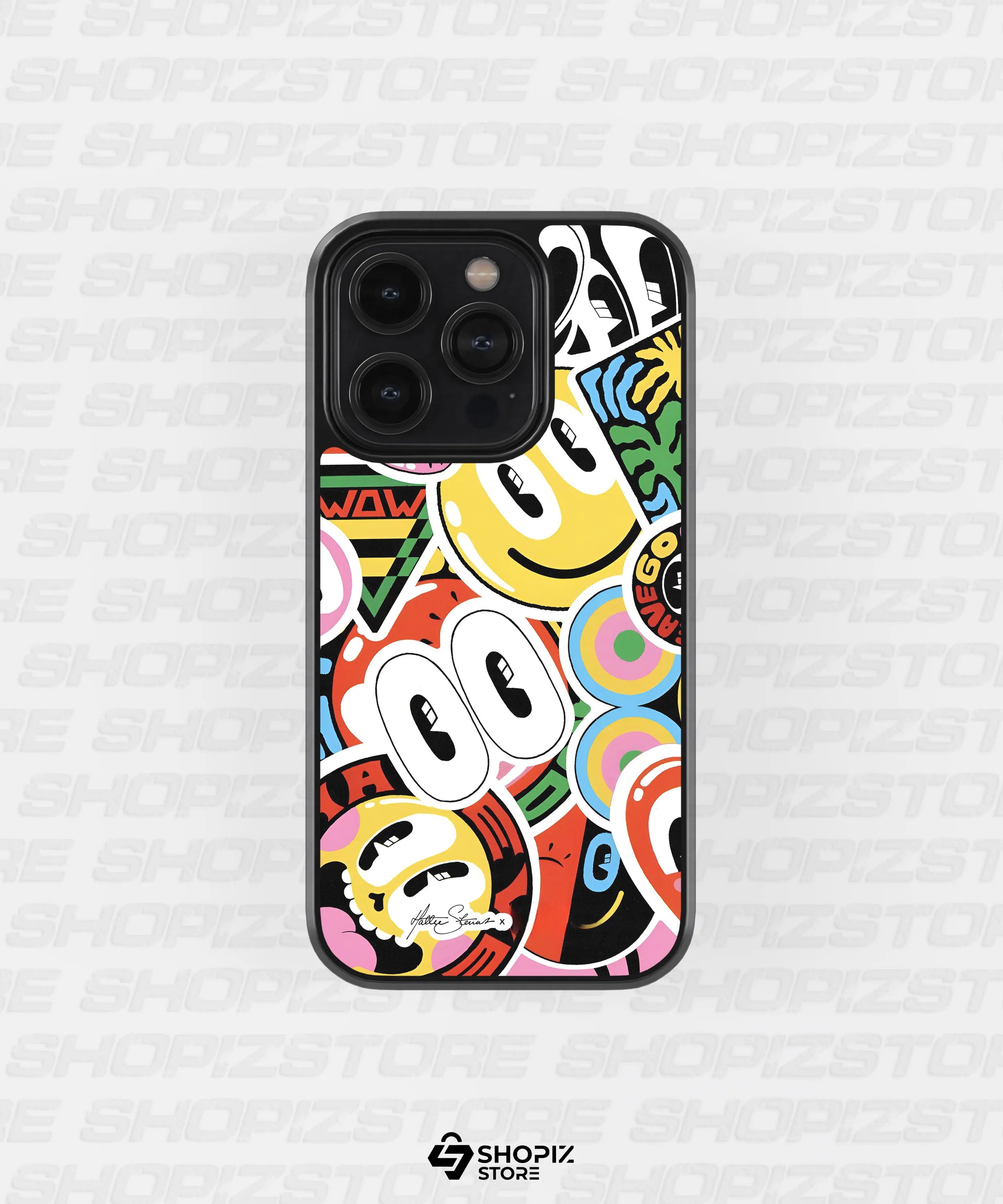 Pop Sticker Frenzy Metal Case