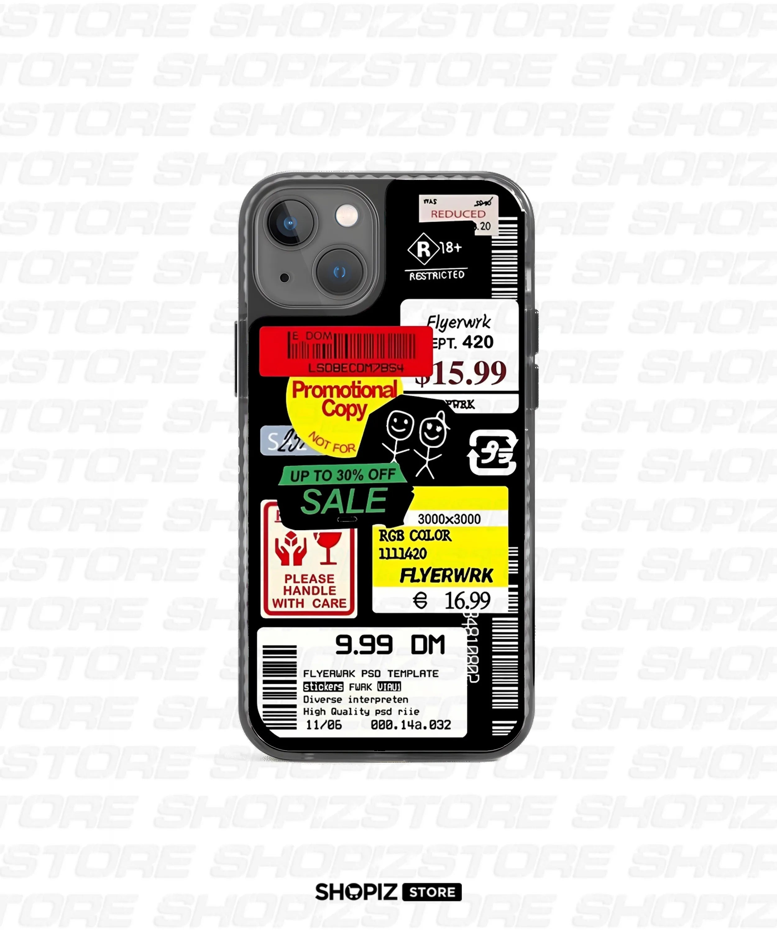 Retail Label Stride Case