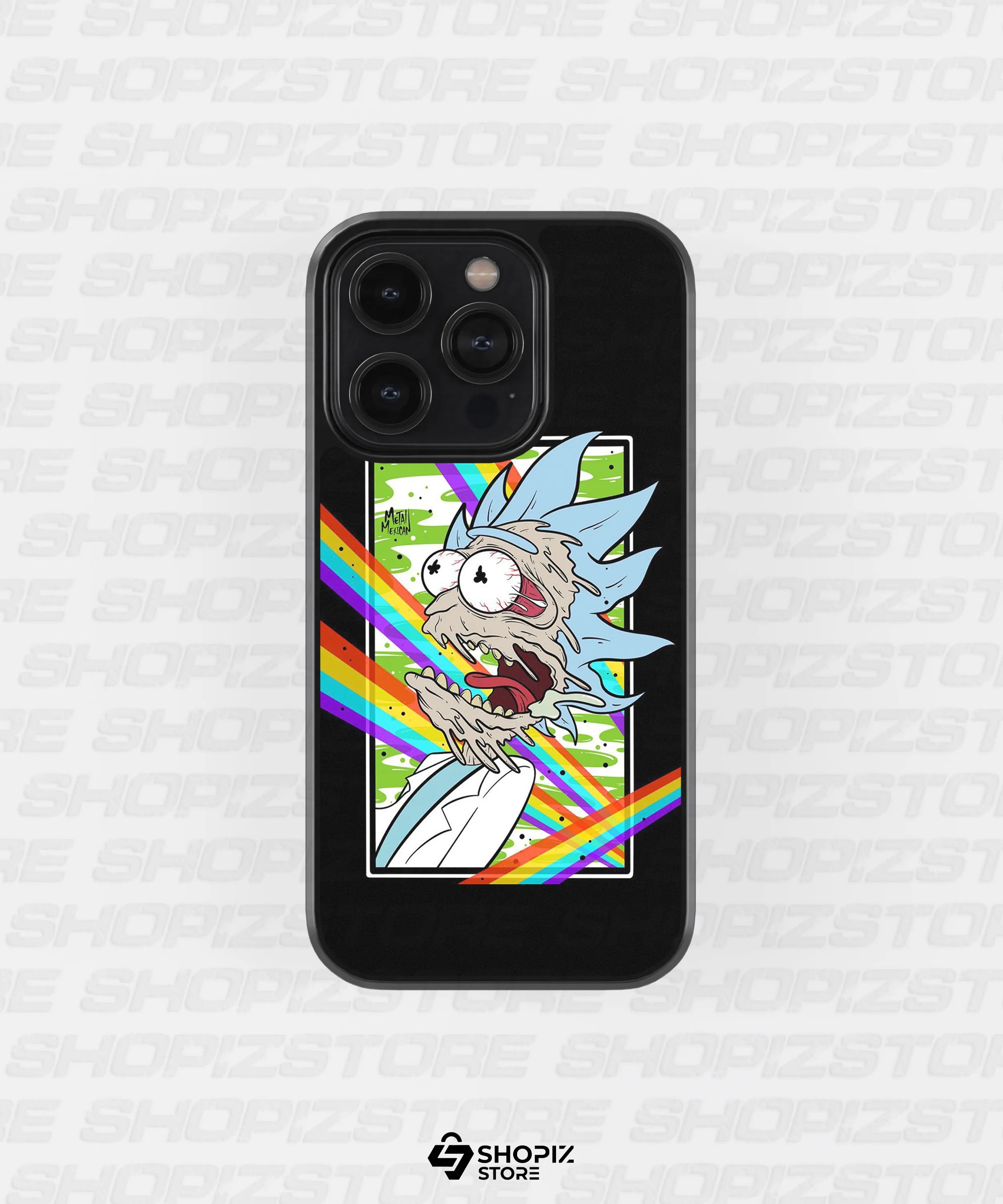 Rick Morty Metal Case