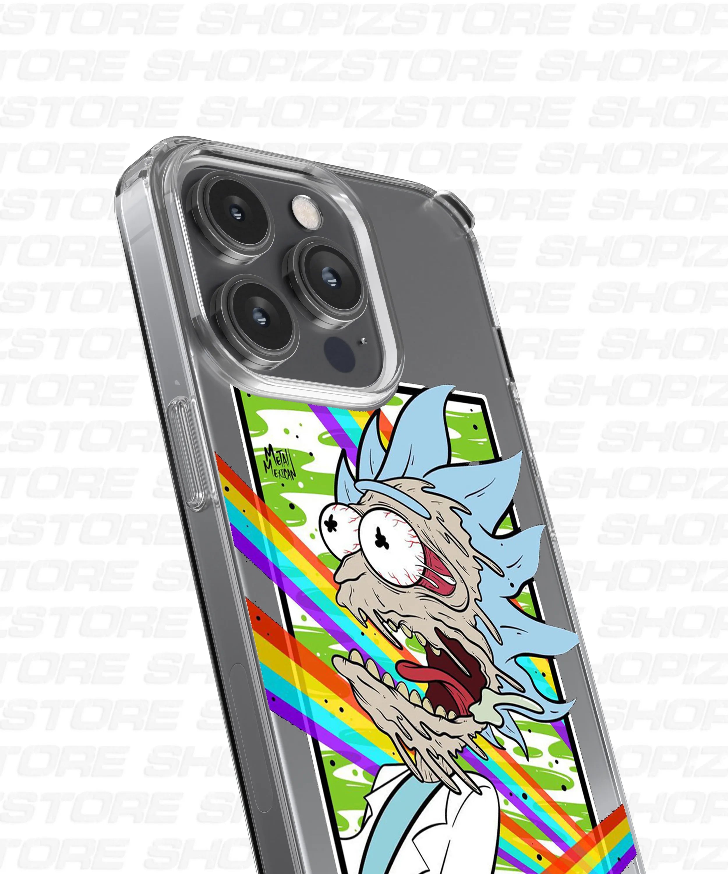 Rick Morty Silicone Case