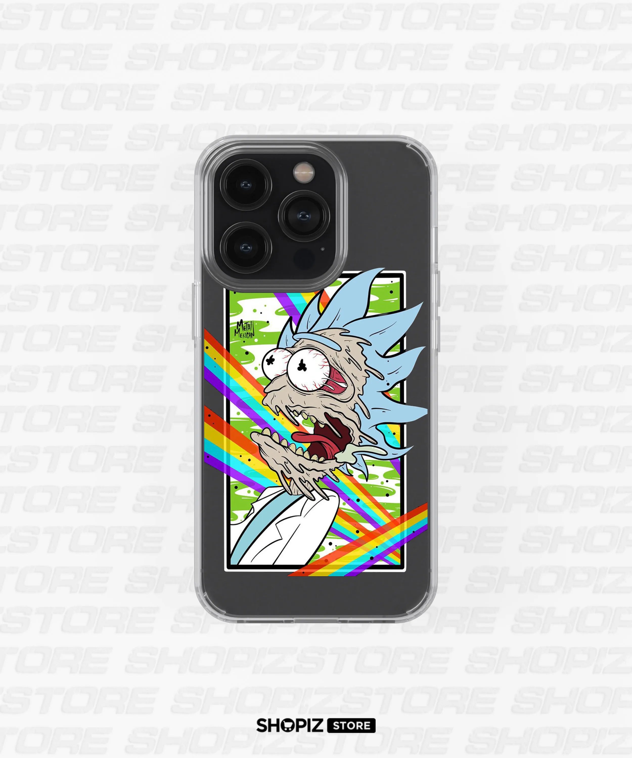 Rick Morty Silicone Case