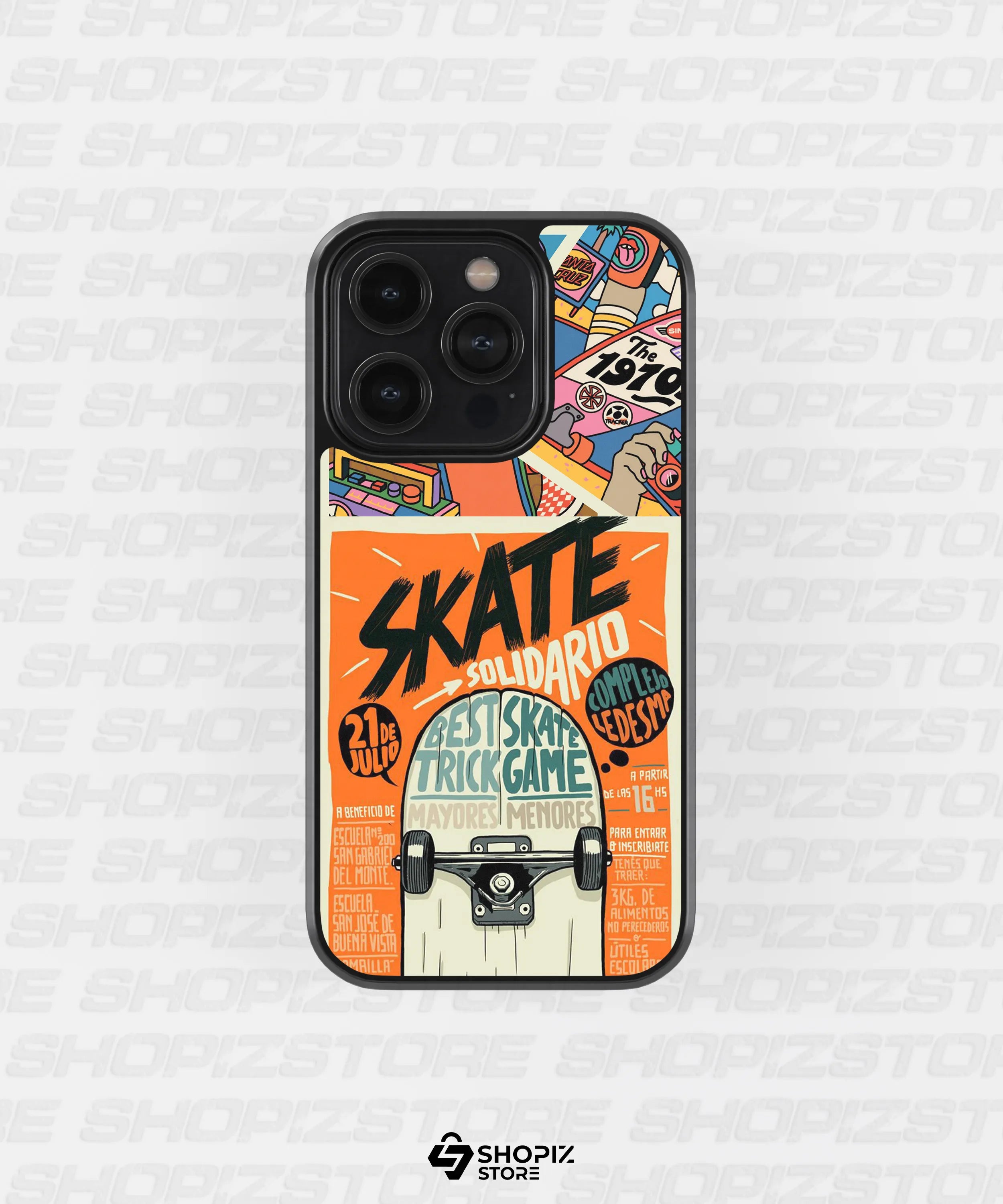 Skate Metal Case