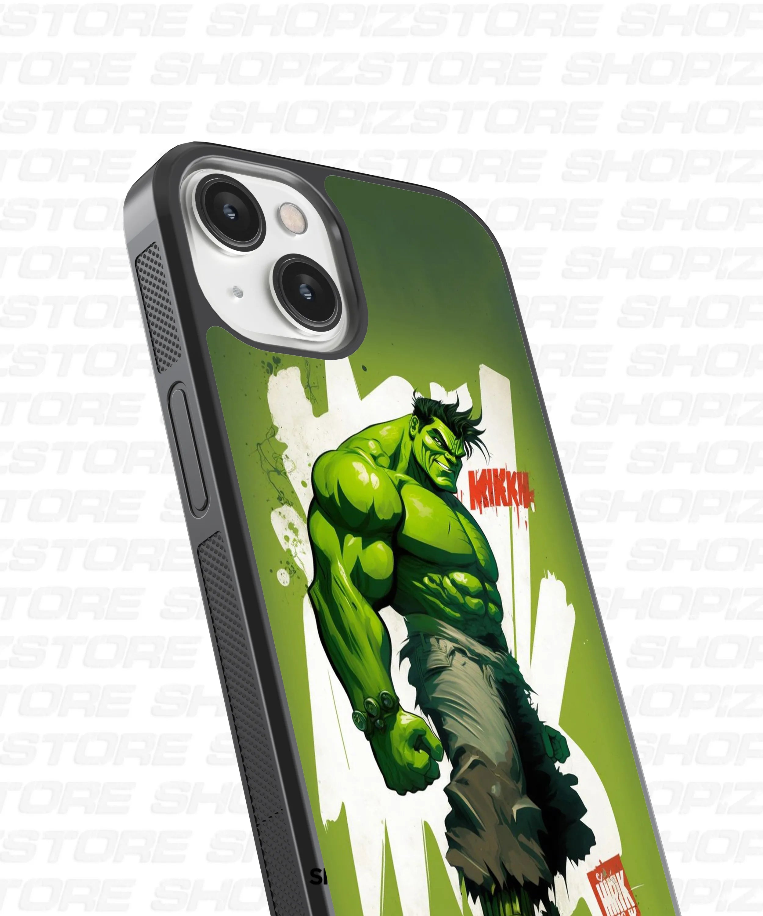 Smash Power Hulk Glass Case