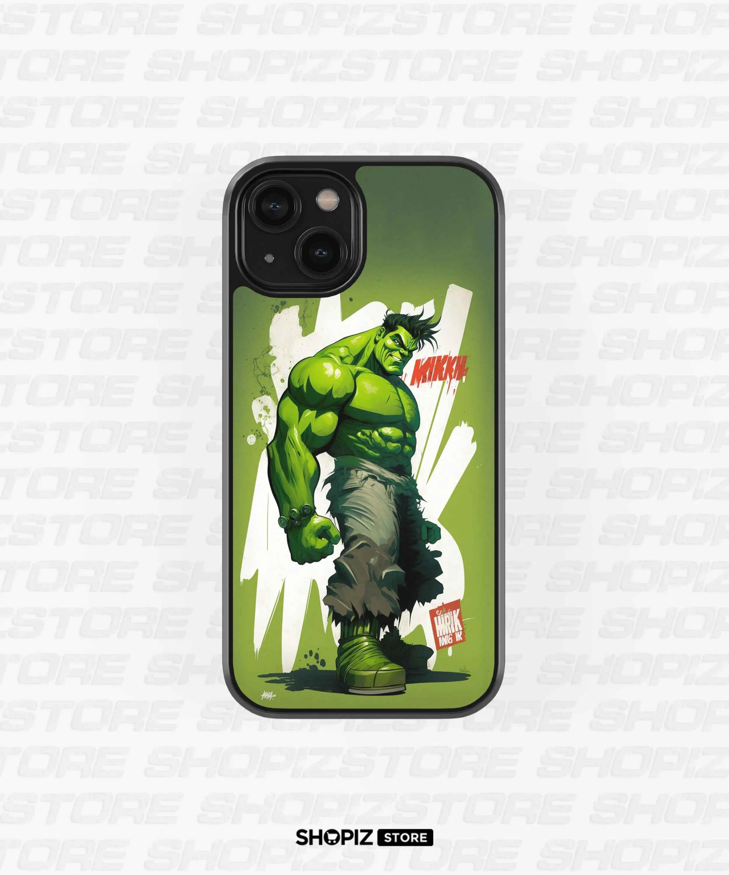 Smash Power Hulk Glass Case