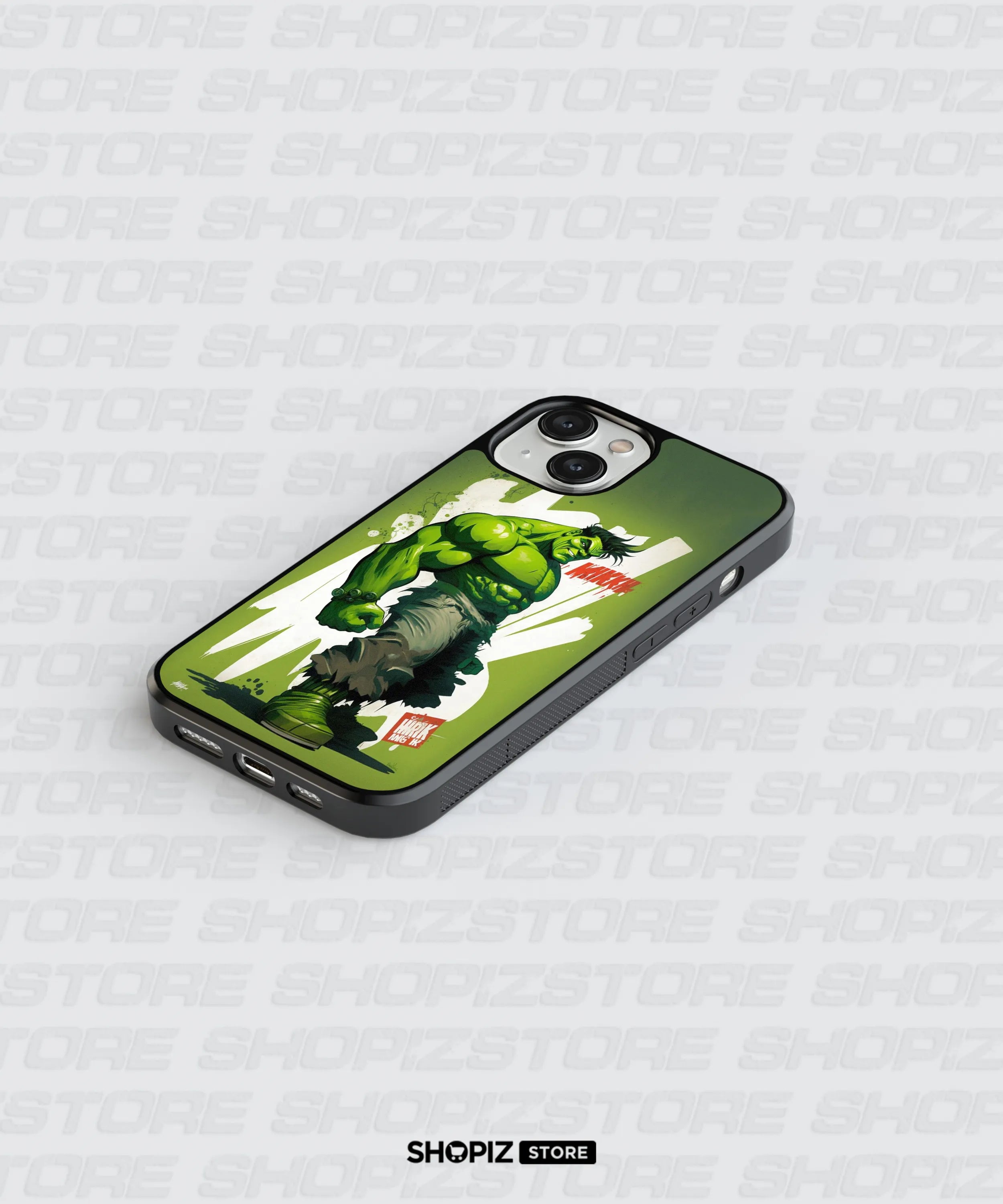 Smash Power Hulk Glass Case