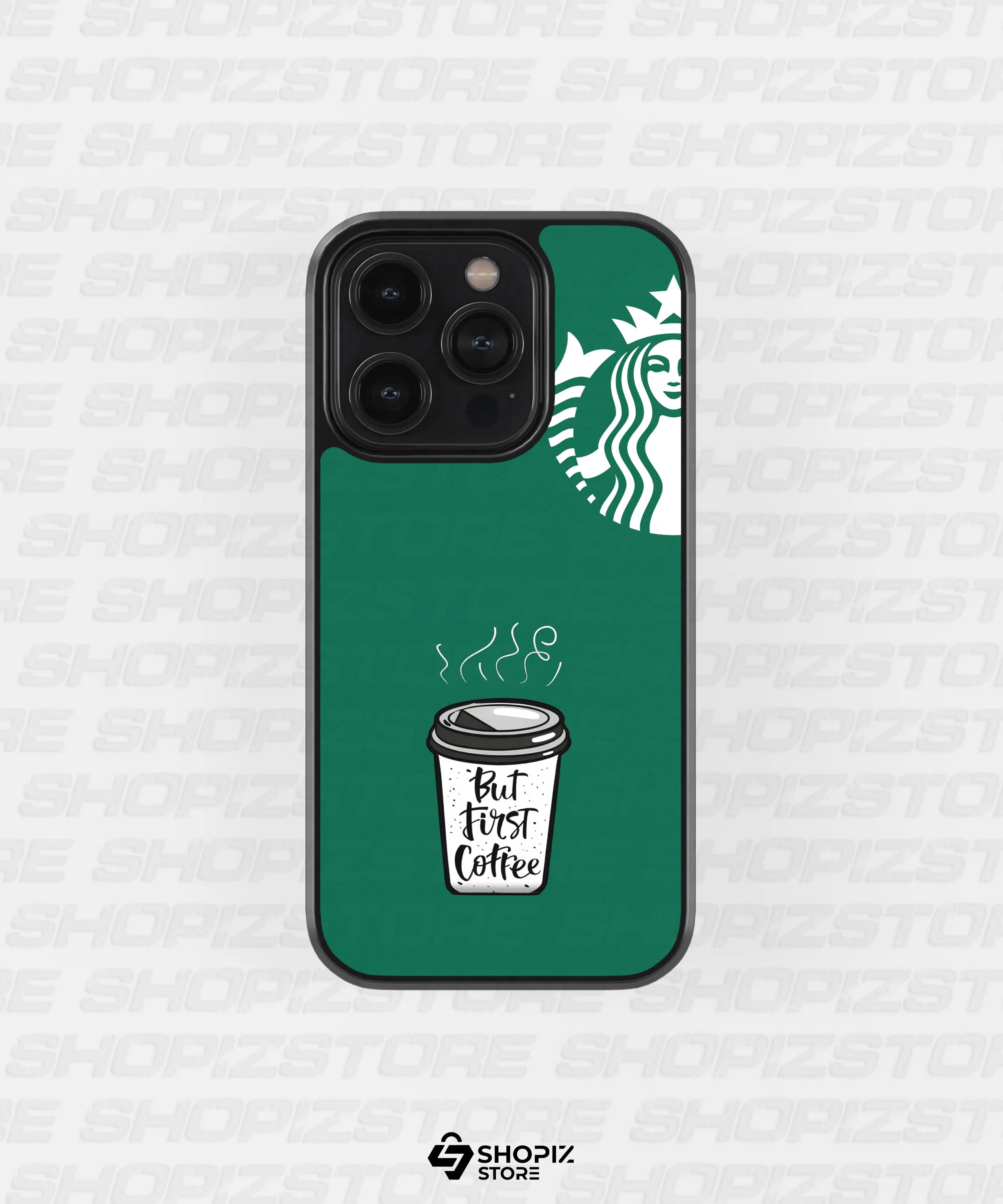 Star Bucks Cup Metal Case