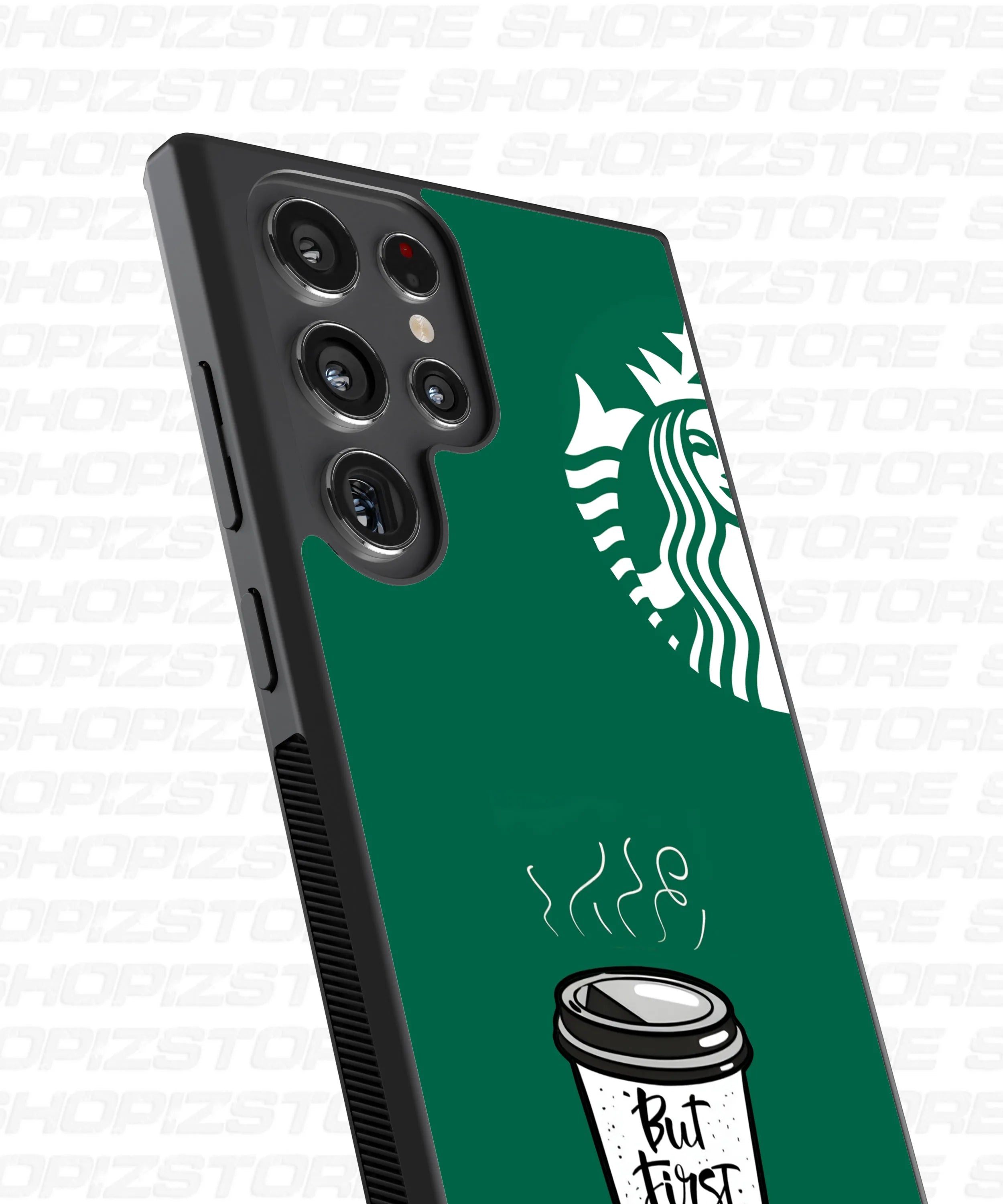 Star Bucks Cup Metal Case