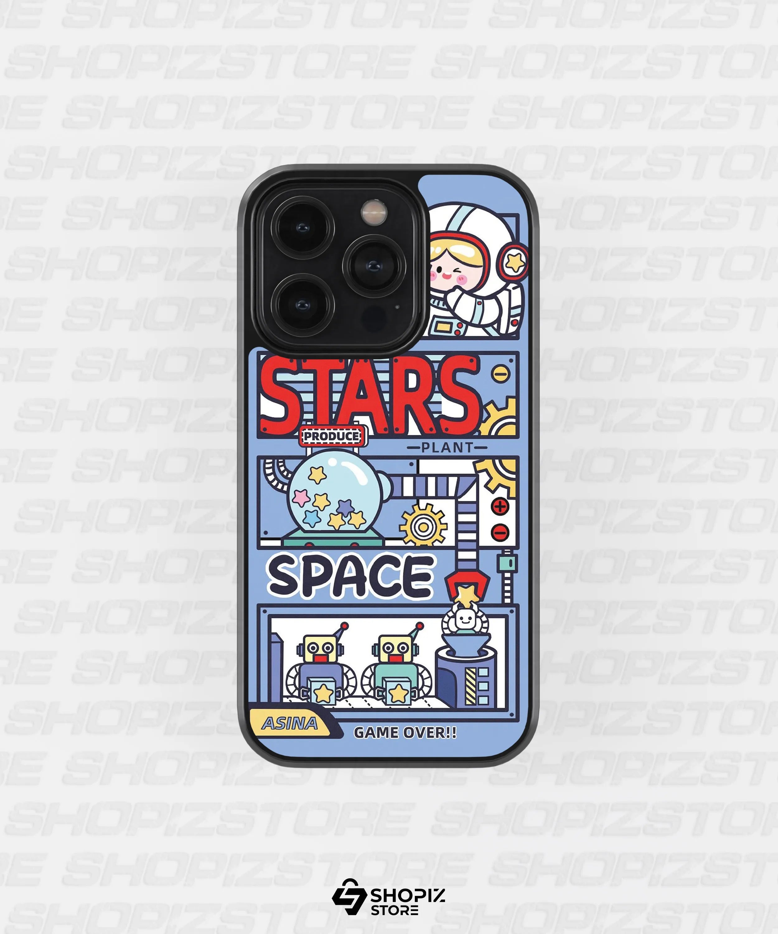 Star Space Metal Case