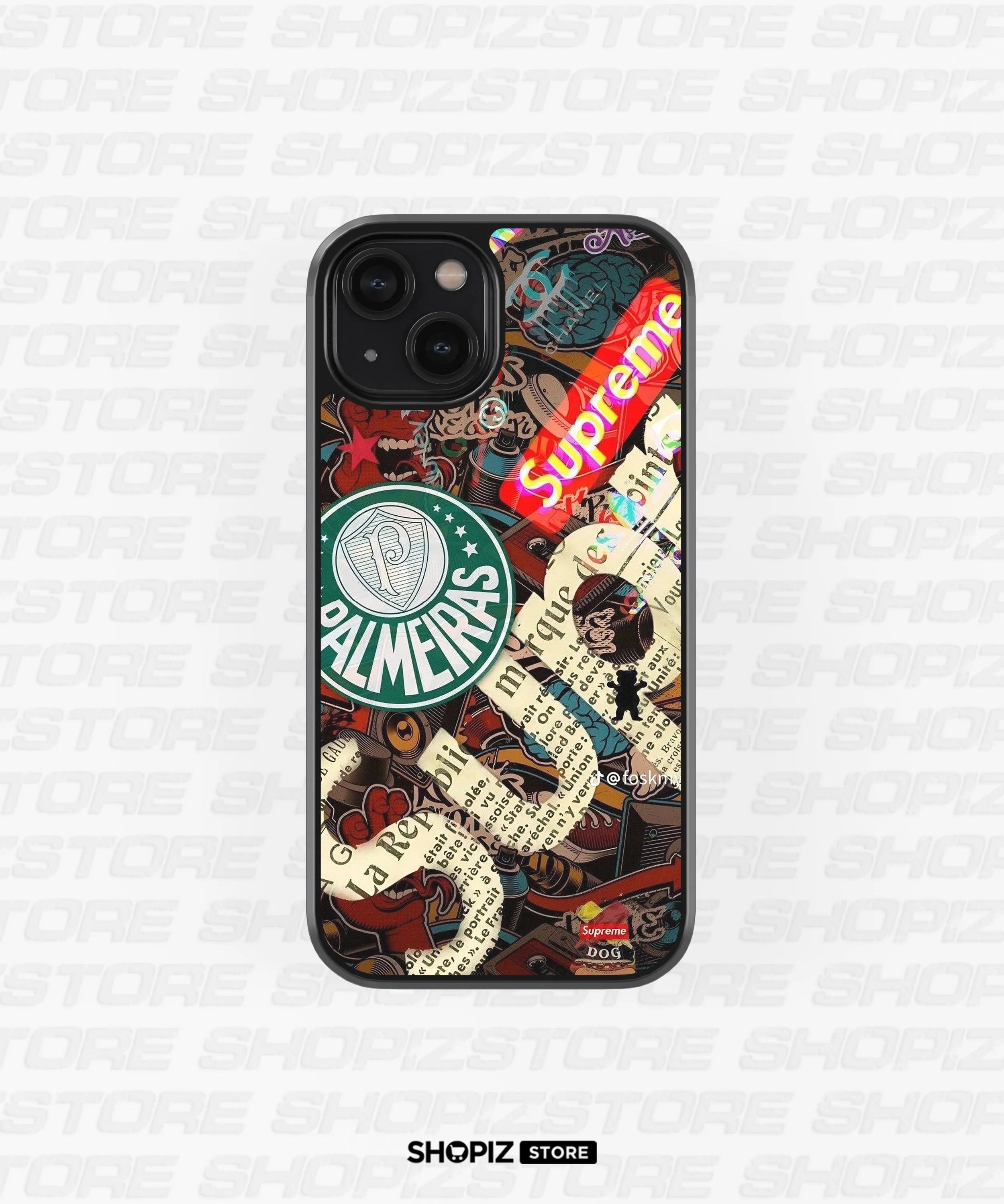 Street Culture Mashup Glass Case