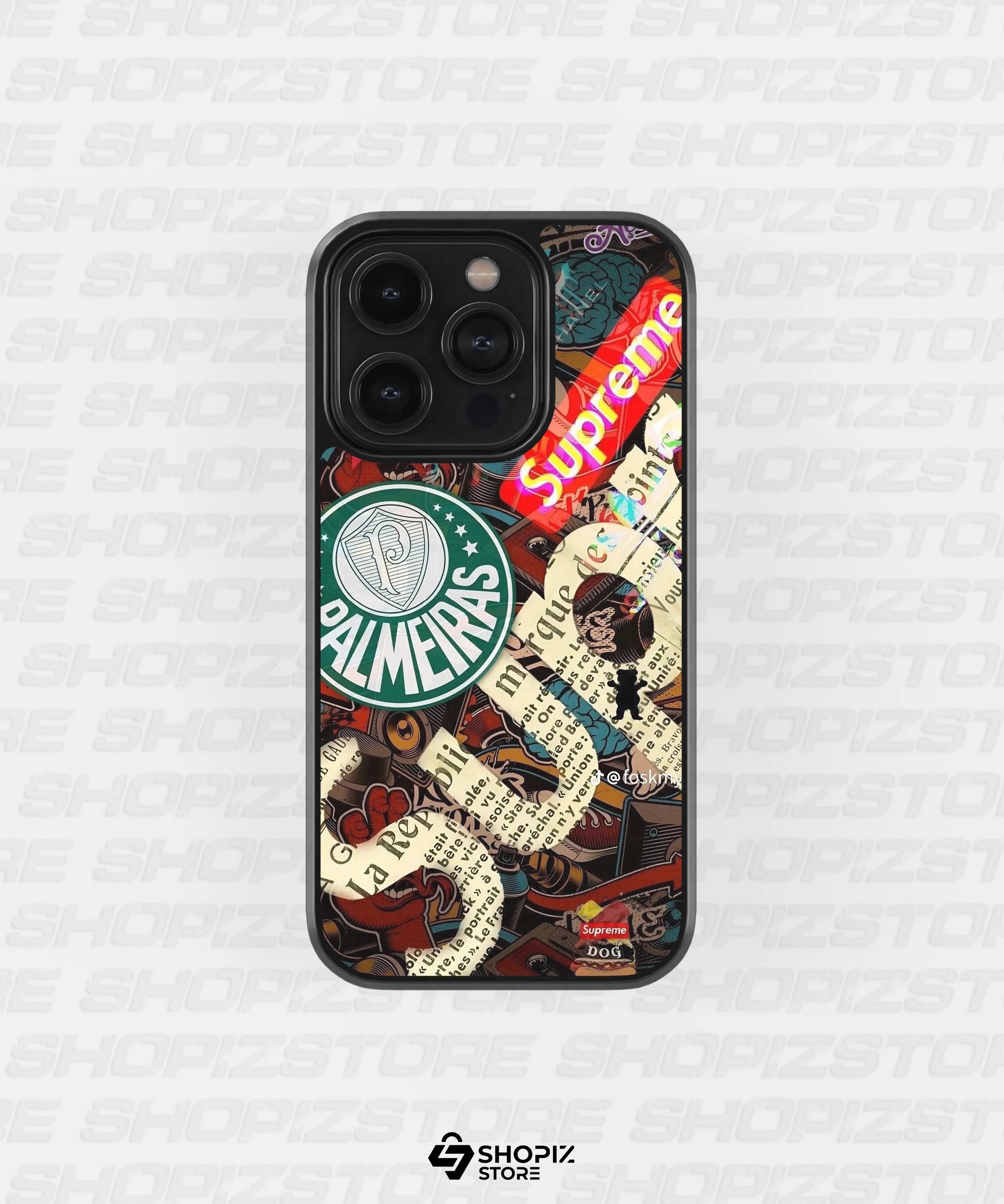 Street Culture Mashup Metal Case