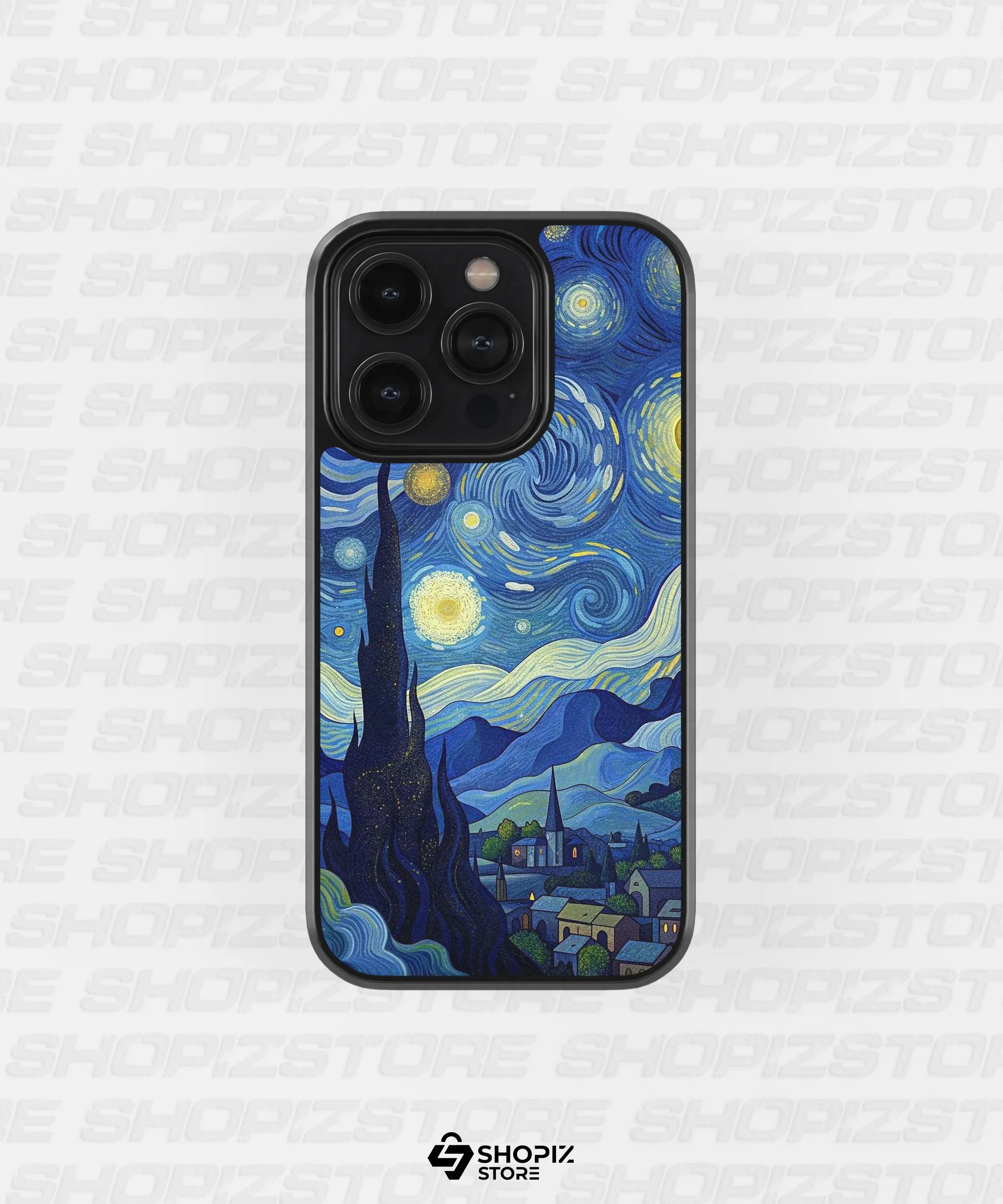 The Starry Night 1889 Metal Case