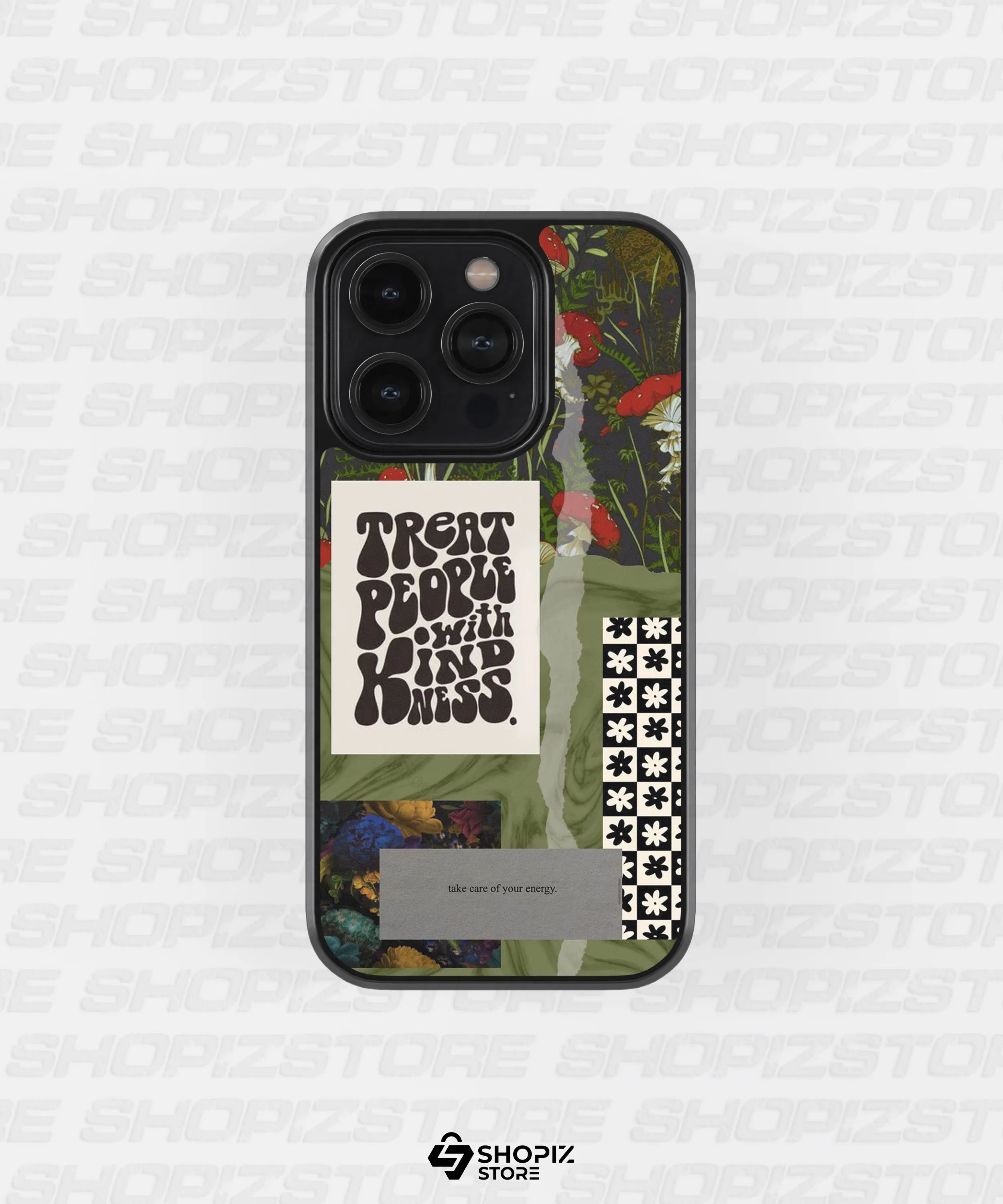 Treat People With Kindness Metal Case