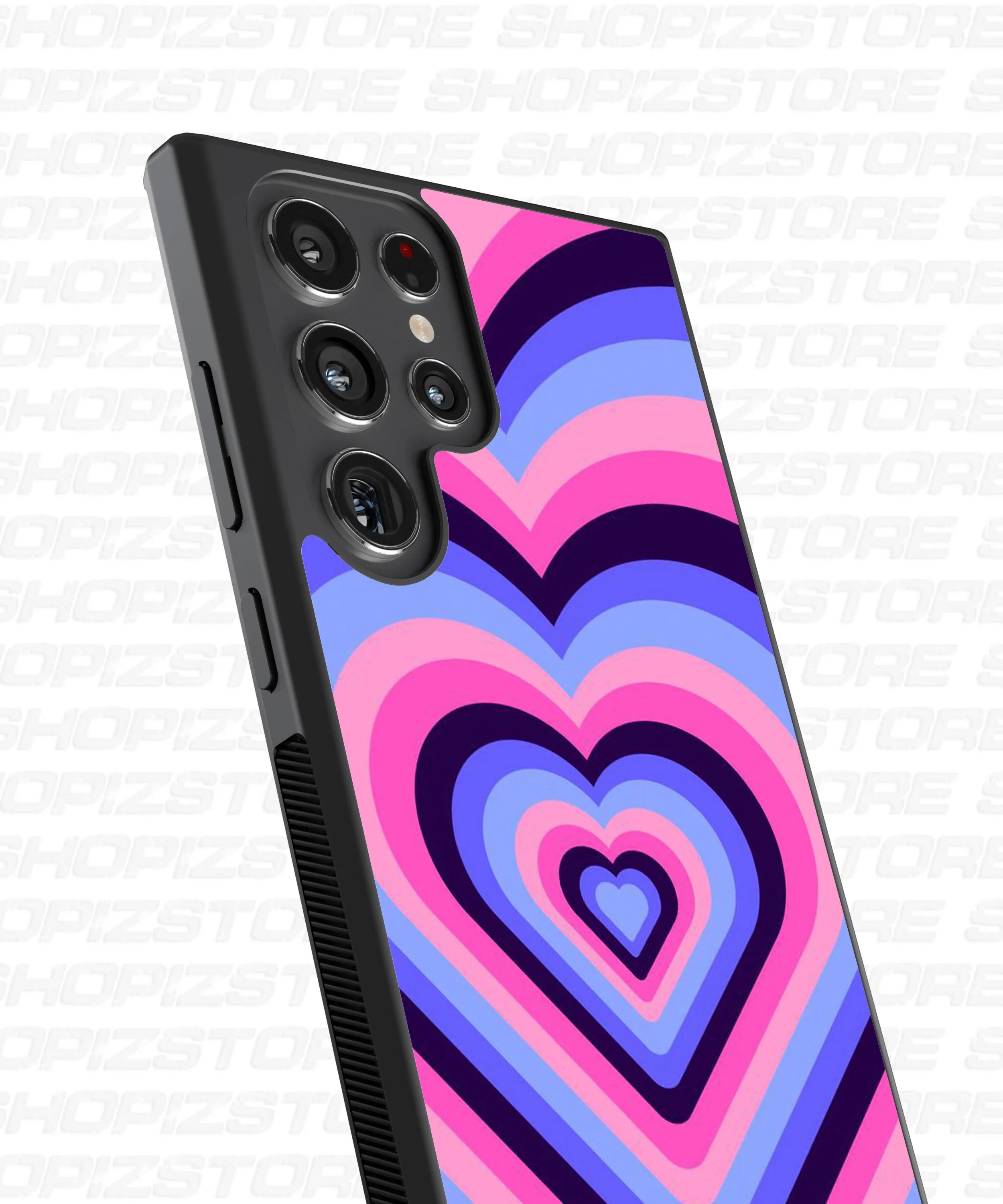 Vibrant Heart Layers Metal Case