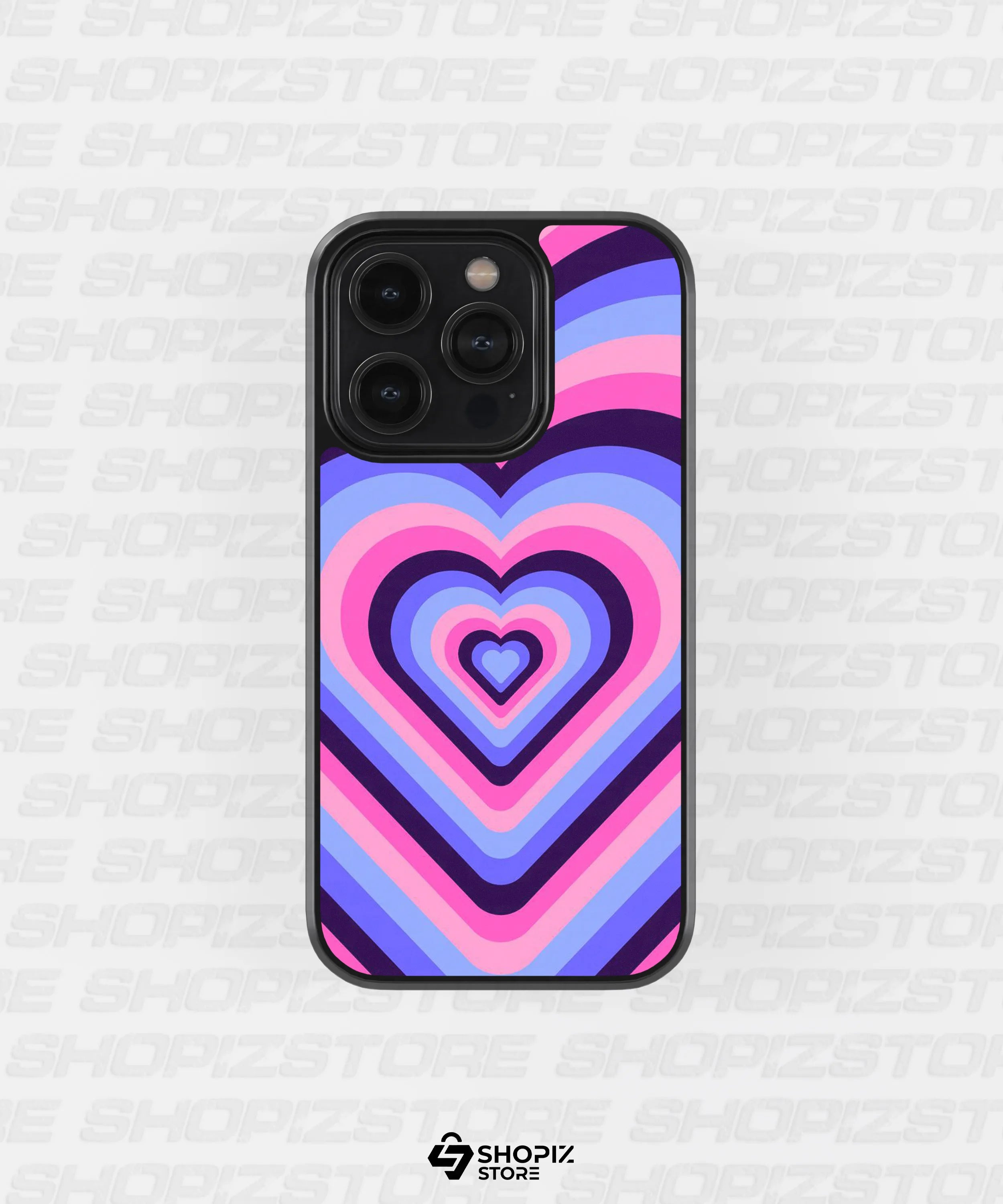 Vibrant Heart Layers Metal Case