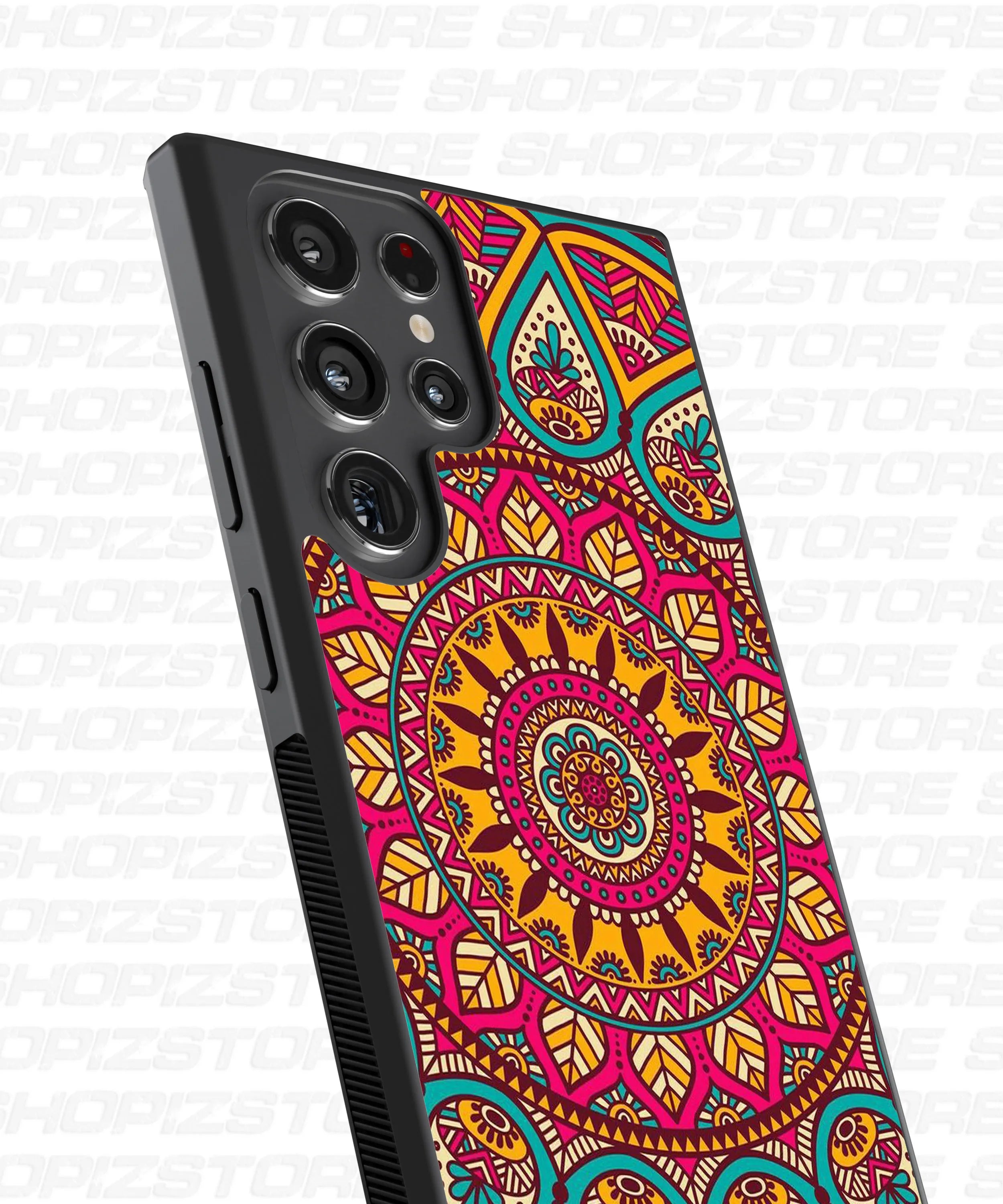 Vibrant Mandala lll Metal Case