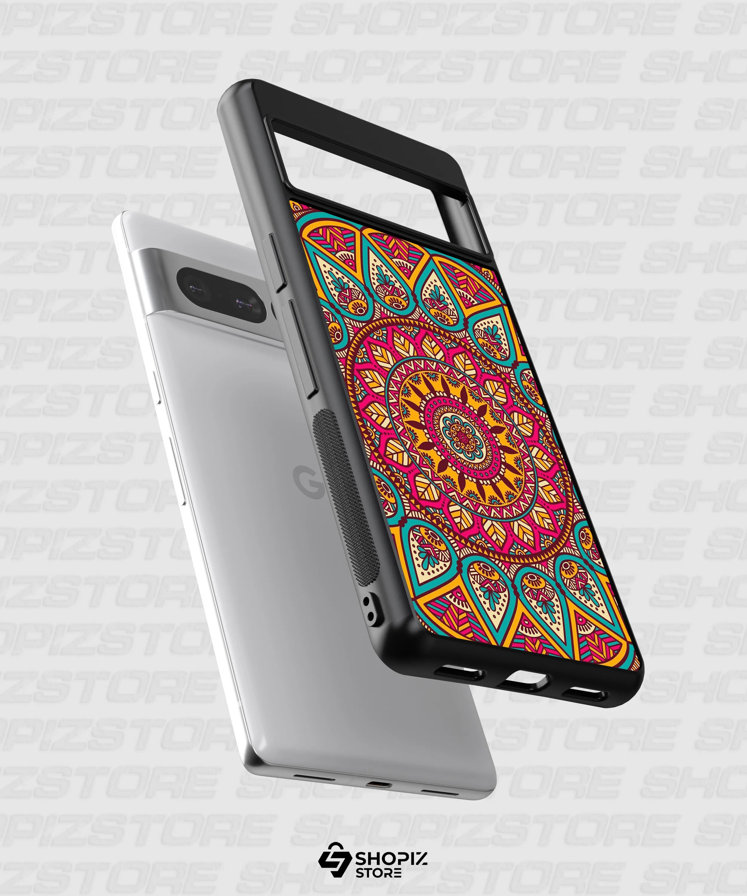 Vibrant Mandala lll Metal Case