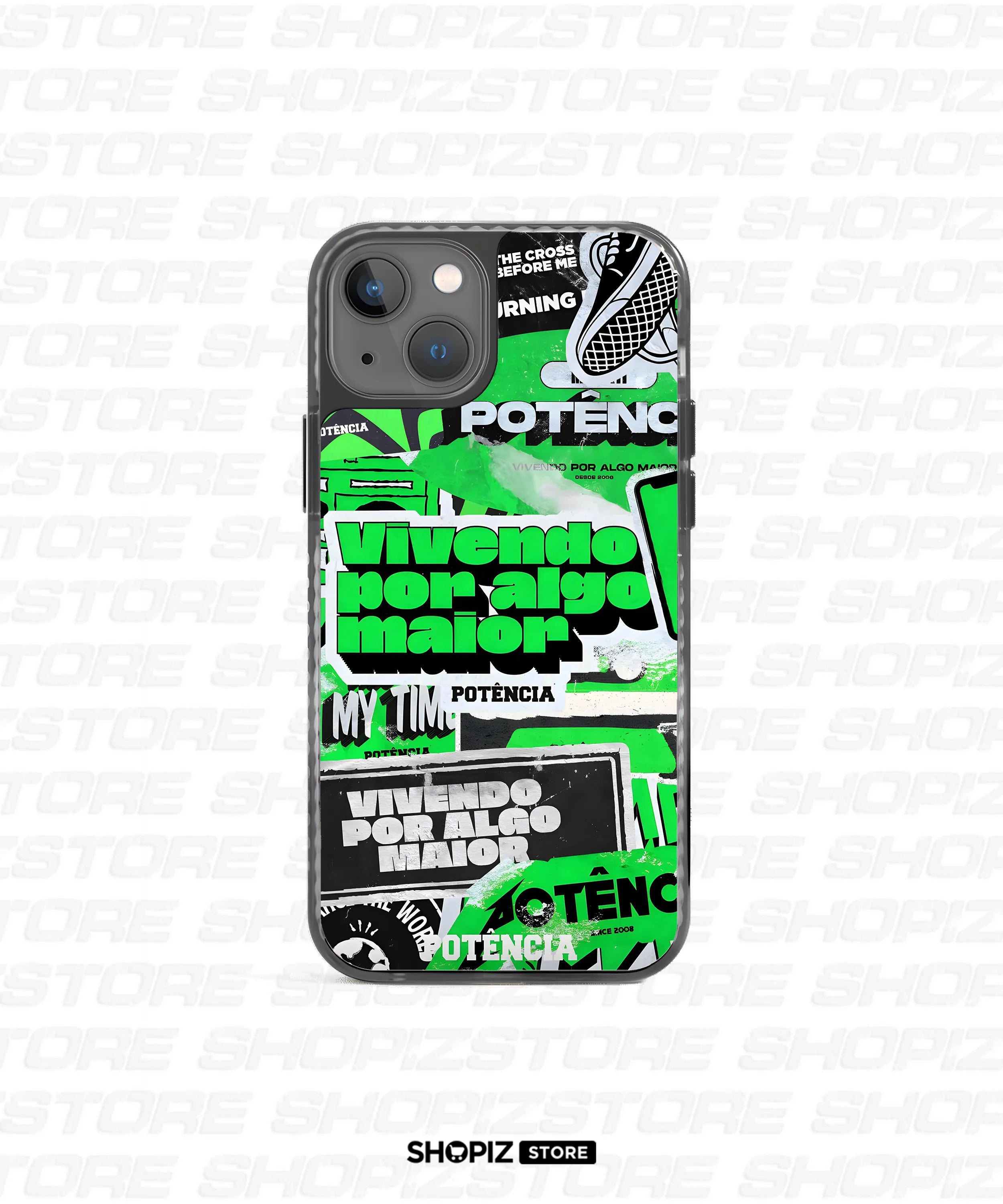 Vivendo Por algo Maior Green Stride Case