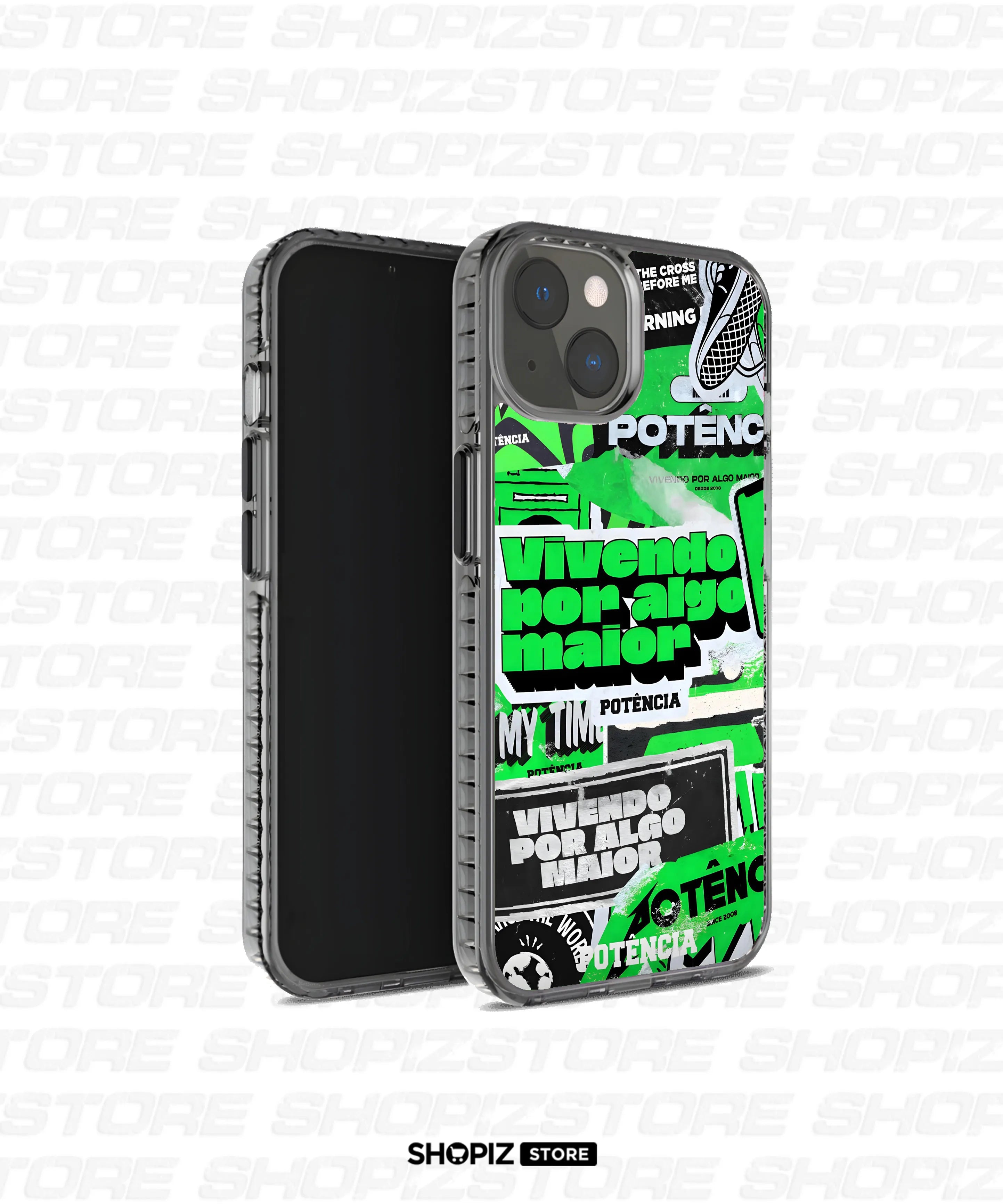 Vivendo Por algo Maior Green Stride Case