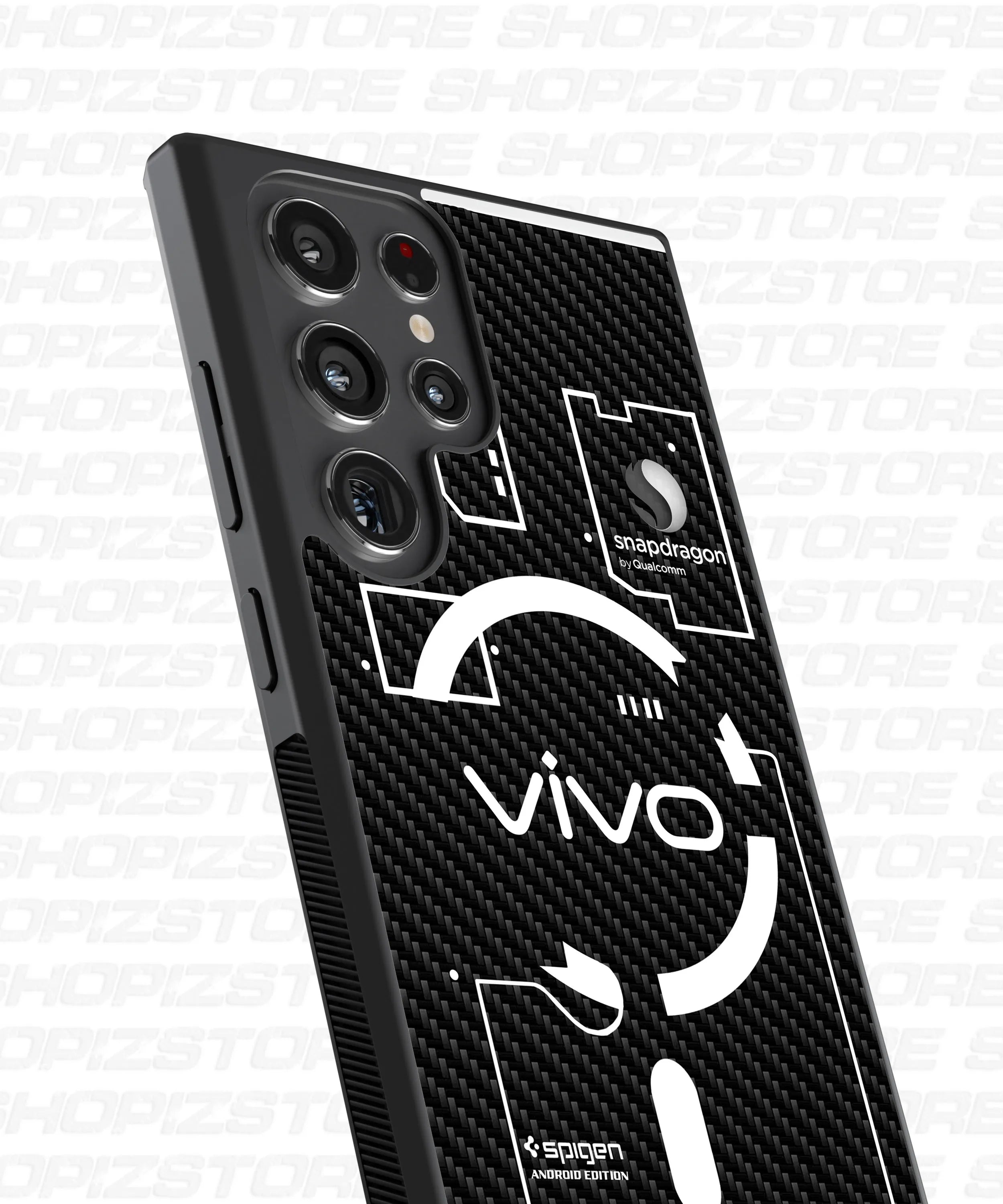 Vivo Circuit Design Metal Case