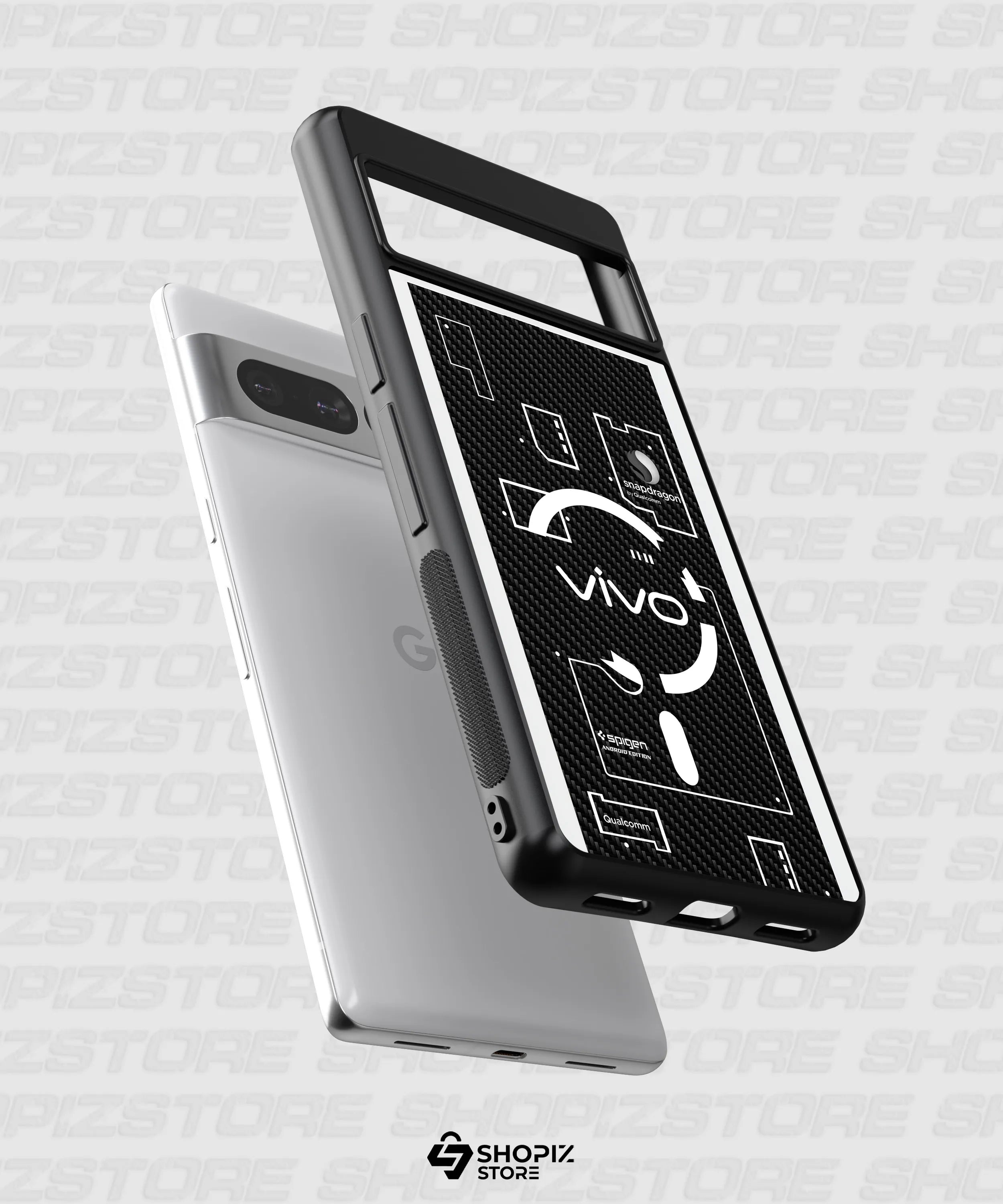 Vivo Circuit Design Metal Case