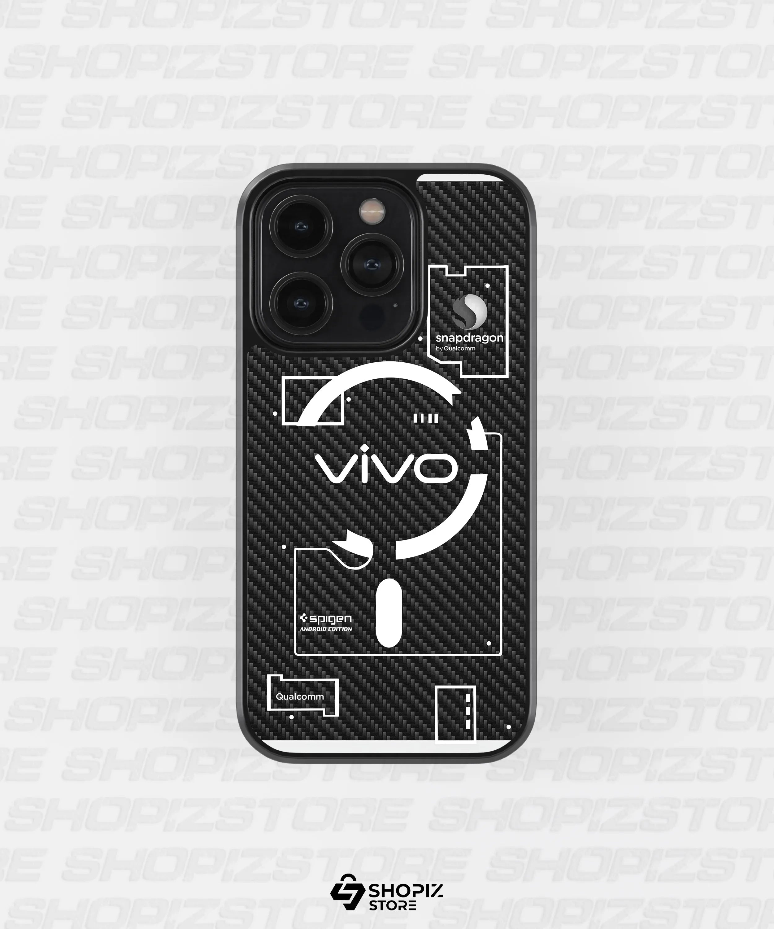 Vivo Circuit Design Metal Case