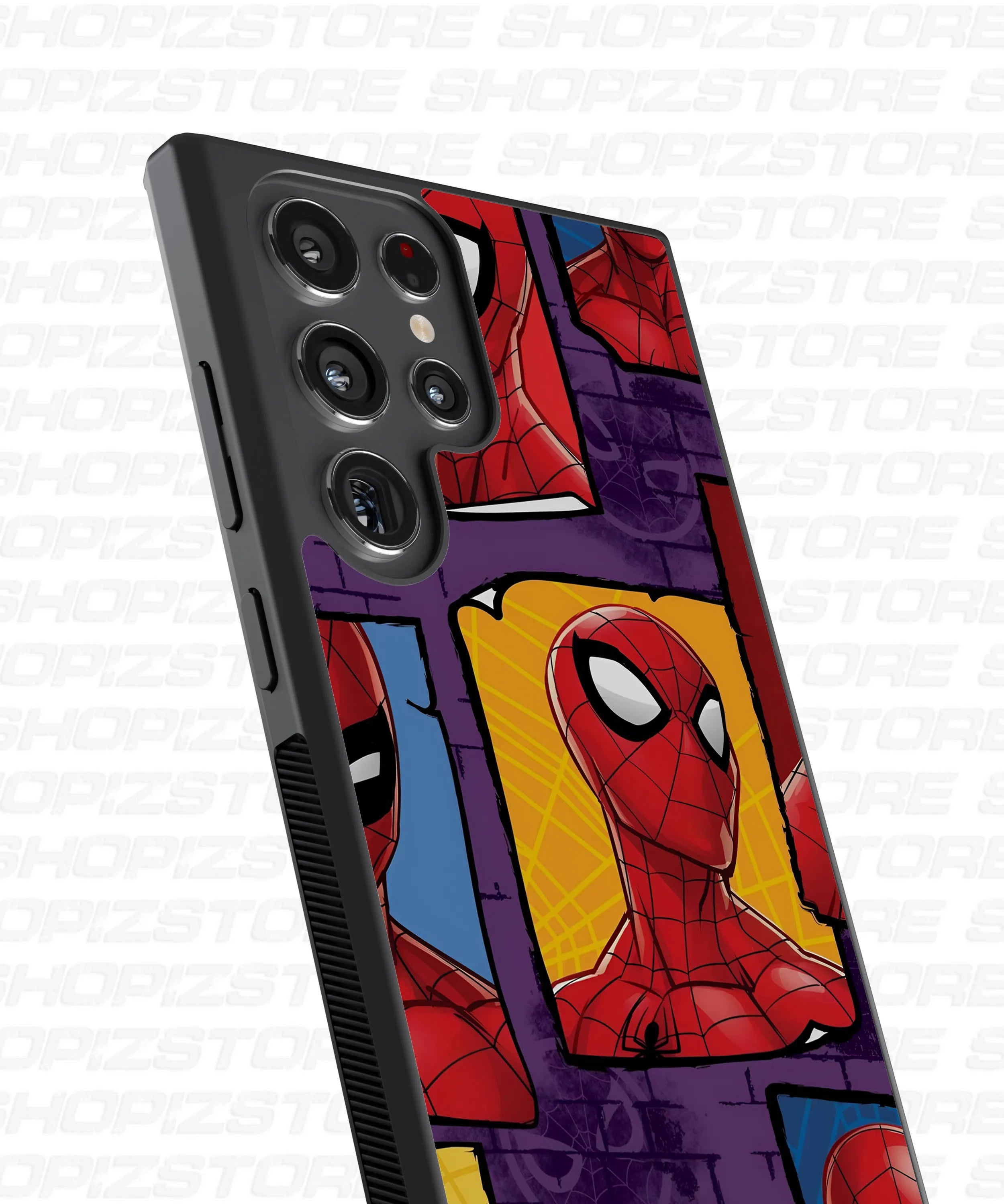 Web superhero Metal Case