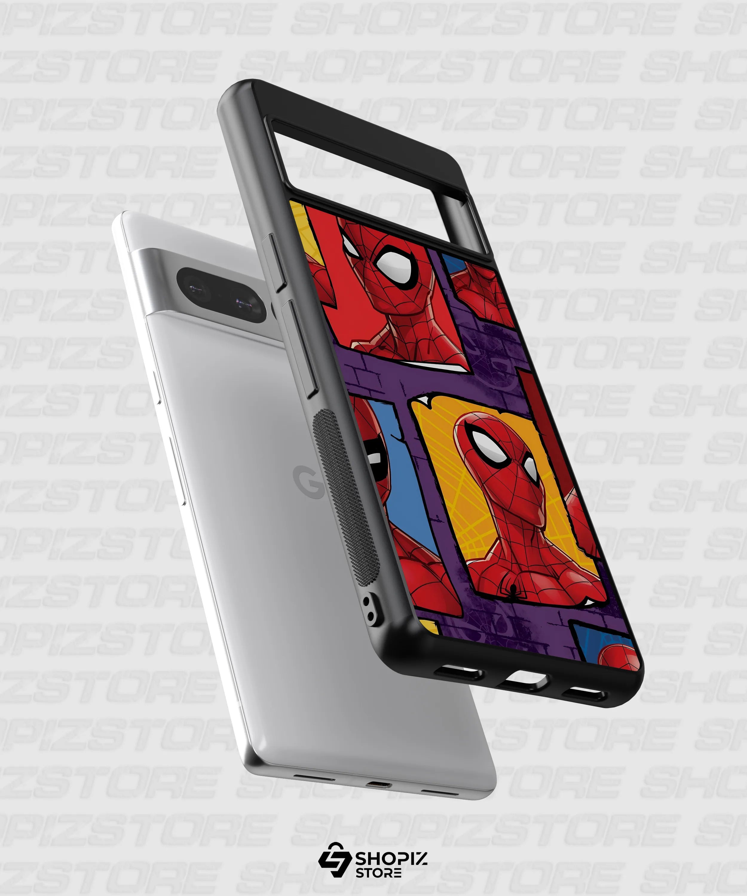 Web superhero Metal Case