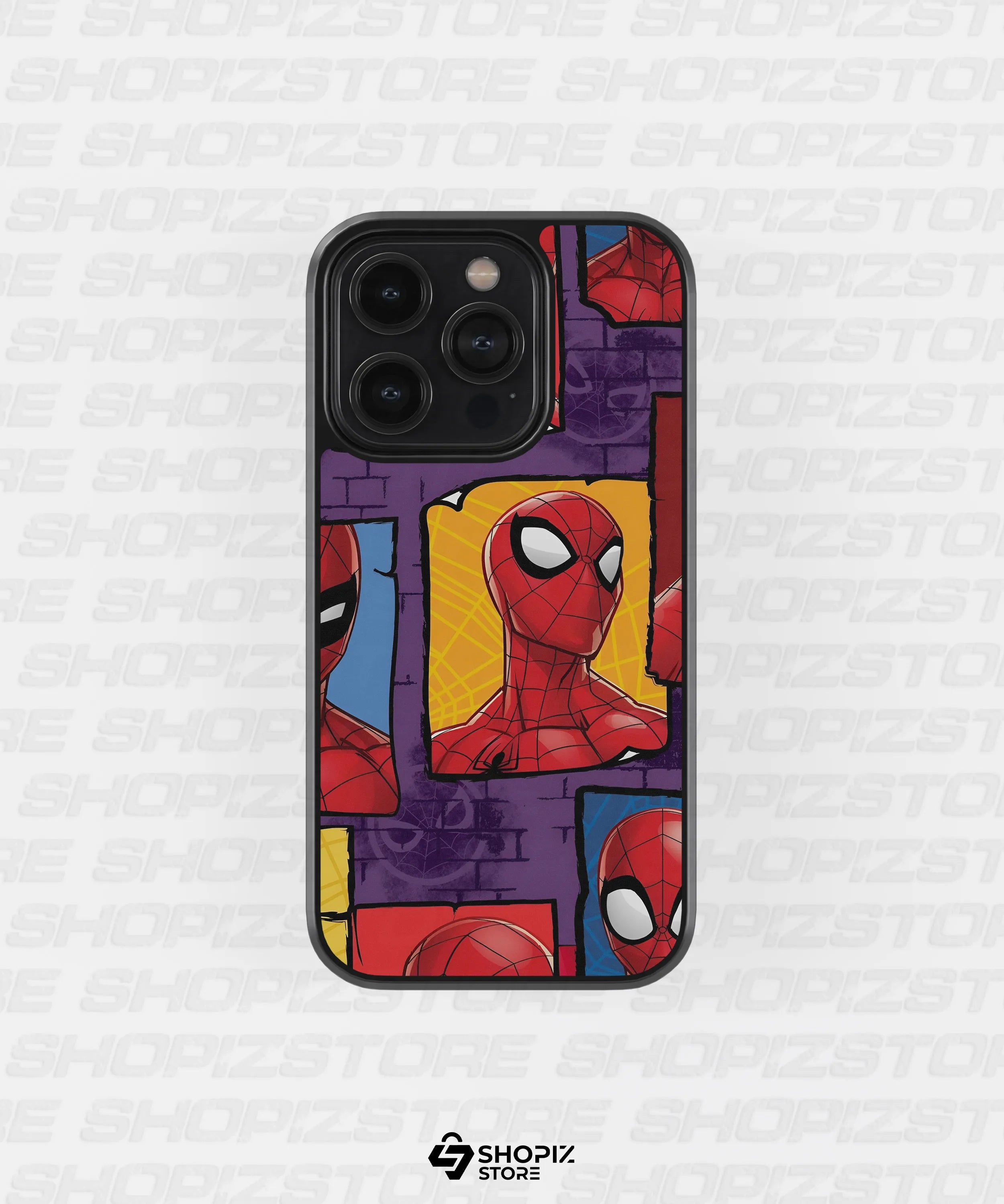 Web superhero Metal Case