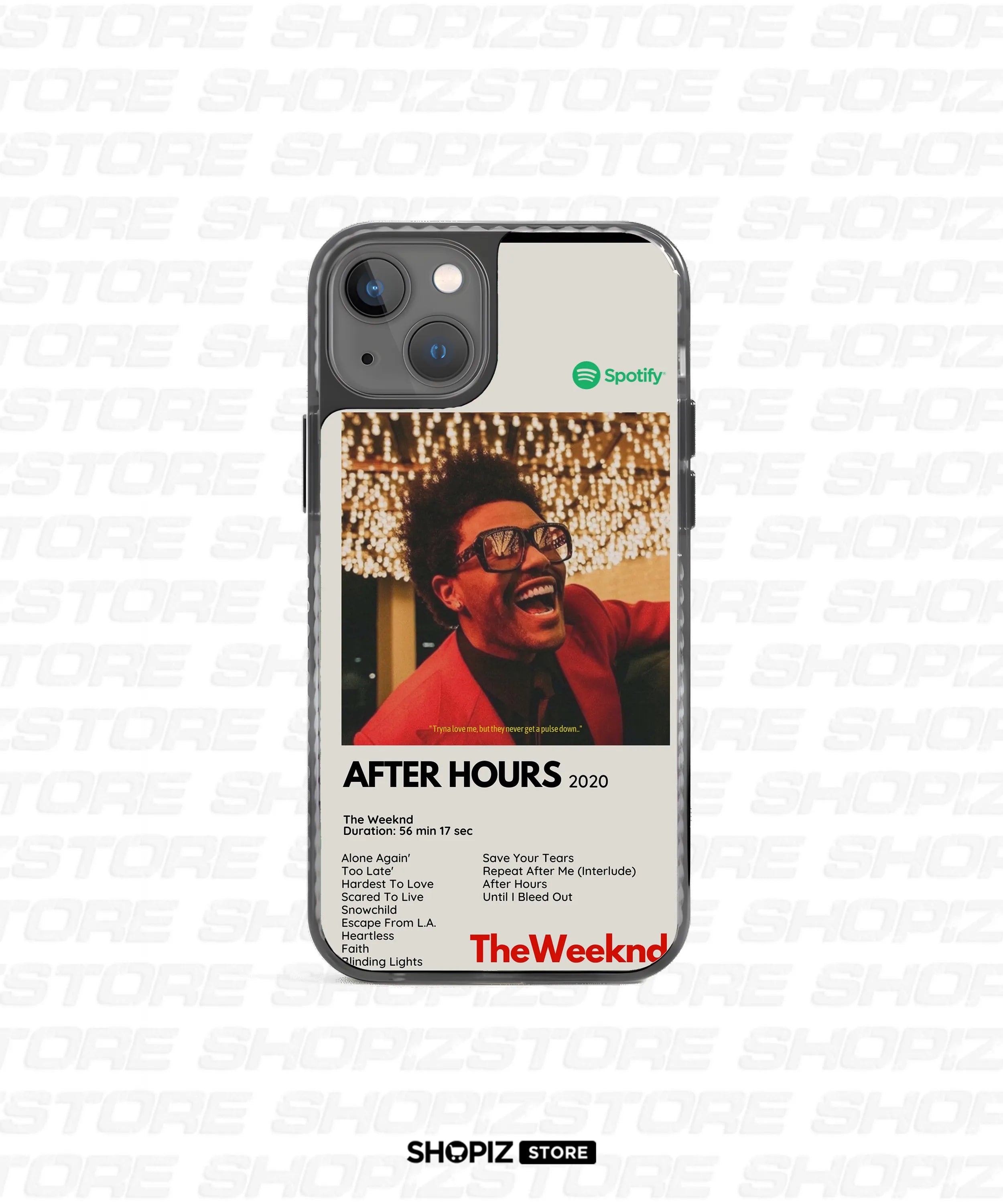 Weeknd Music Stride Case