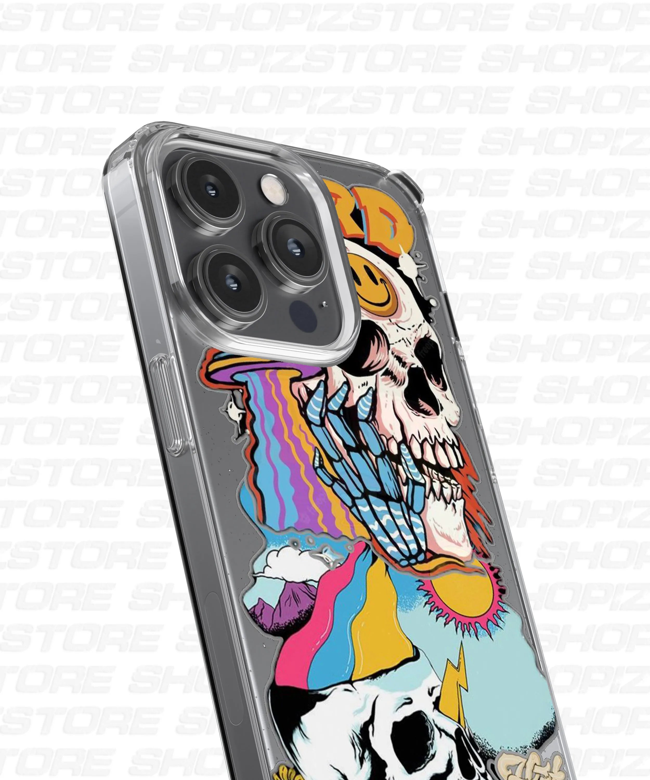 Weird Skull!!!  Silicone Case