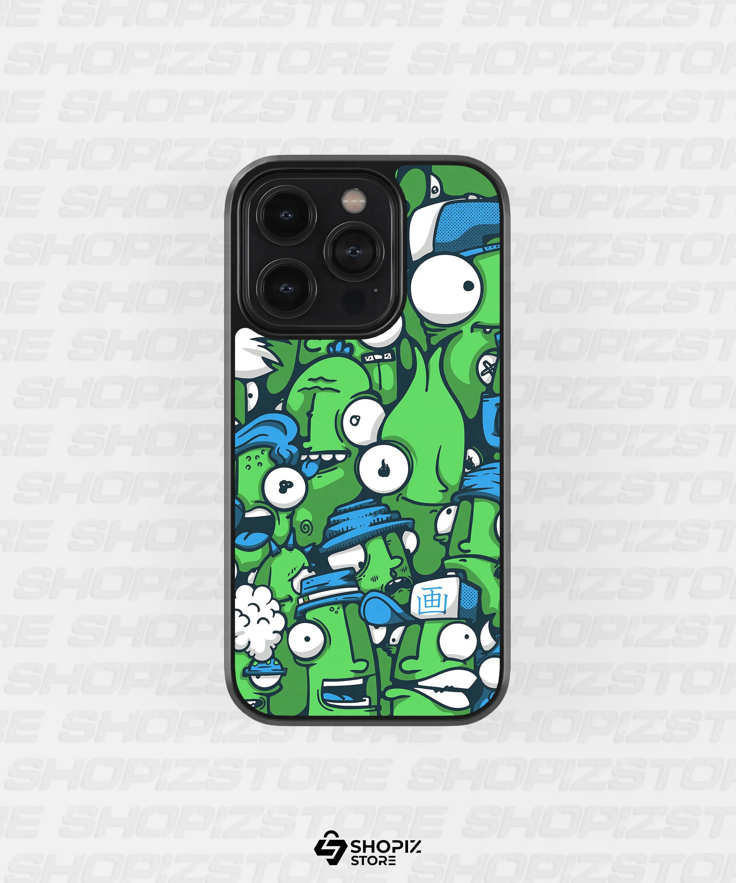 Zombie eyes Metal Case